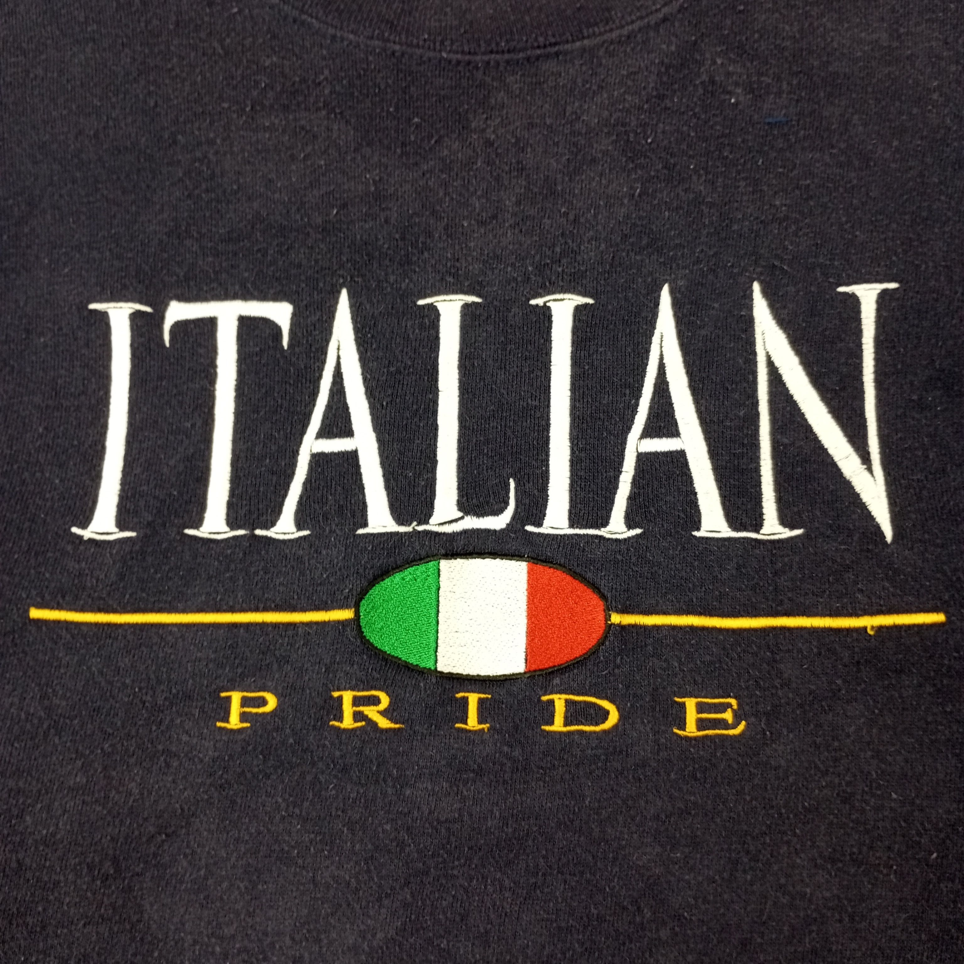 Vintage Italian Pride Vintage Sweatshirt c216n11 Size US S / EU 44-46 / 1 - 2 Thumbnail