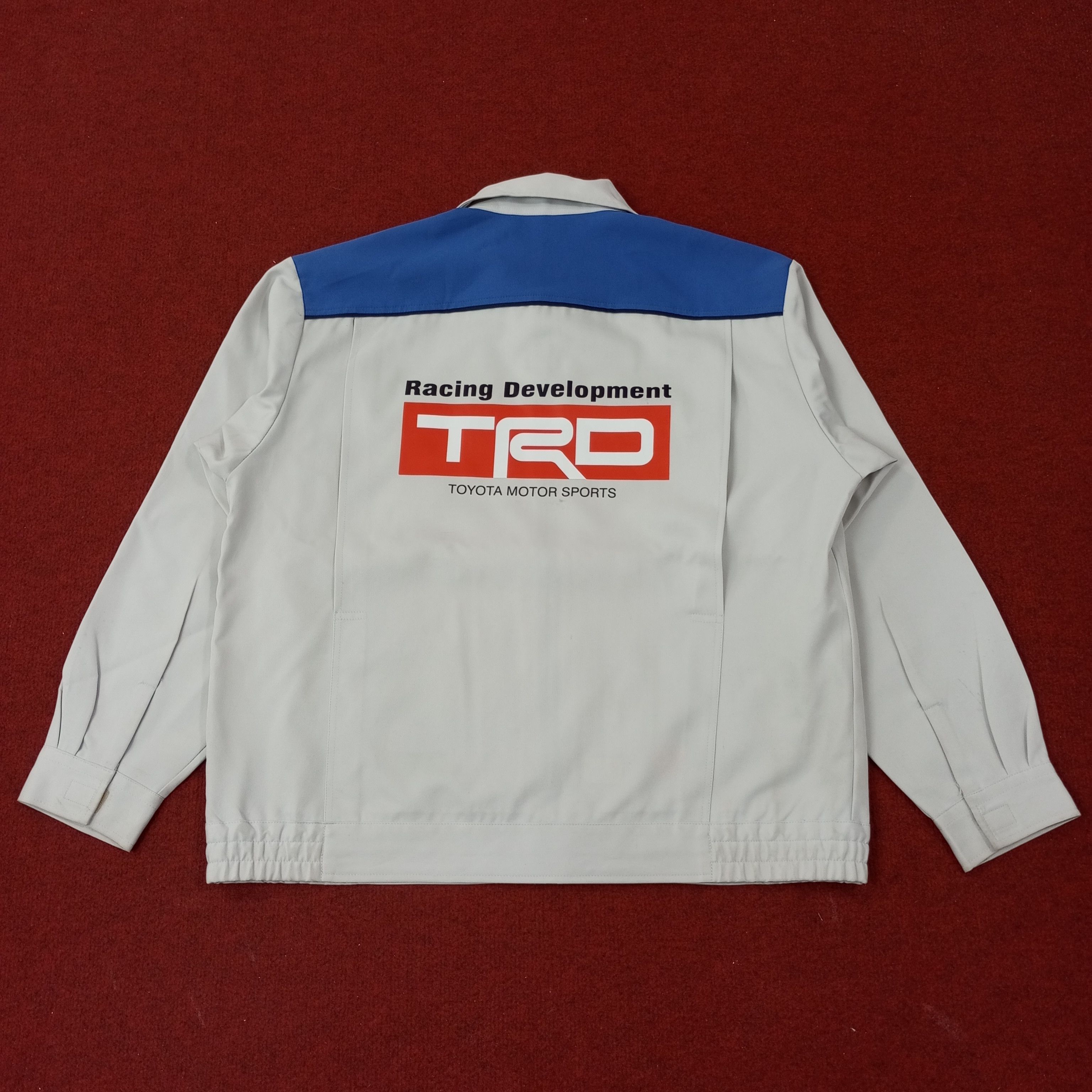 Vintage TRD Racing Development Toyota Custom Art Jacket c245n9 Size US L / EU 52-54 / 3 - 1 Thumbnail