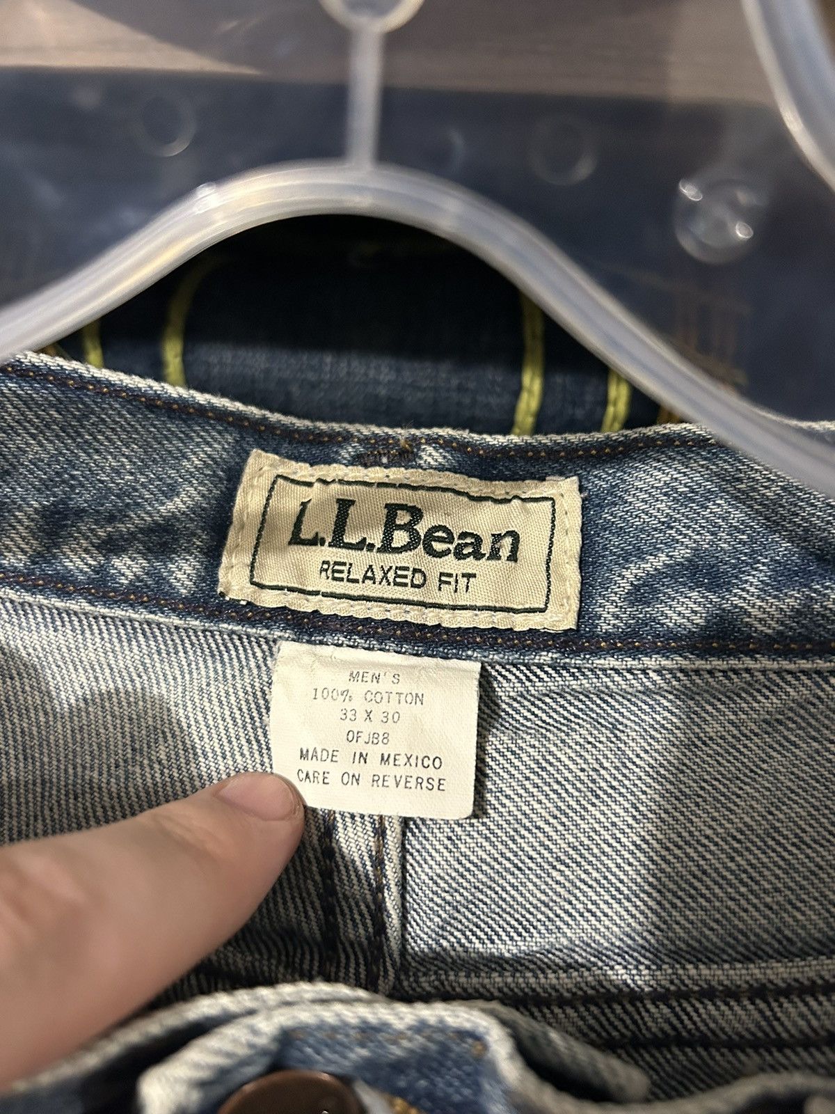L.L. Bean × Vintage Crazy Faded Vintage L.L.Bean Denim Size US 34 / EU 50 - 11 Thumbnail