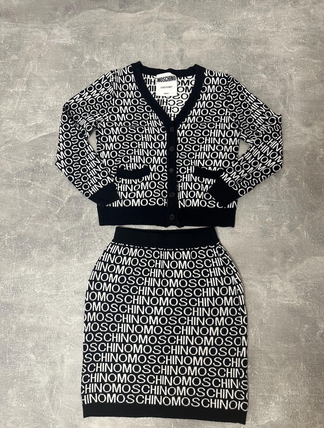 Hysteric Glamour × Moschino Moschino Designer Skirt Suit Set Italy Size S / US 4 / IT 40 - 9 Thumbnail