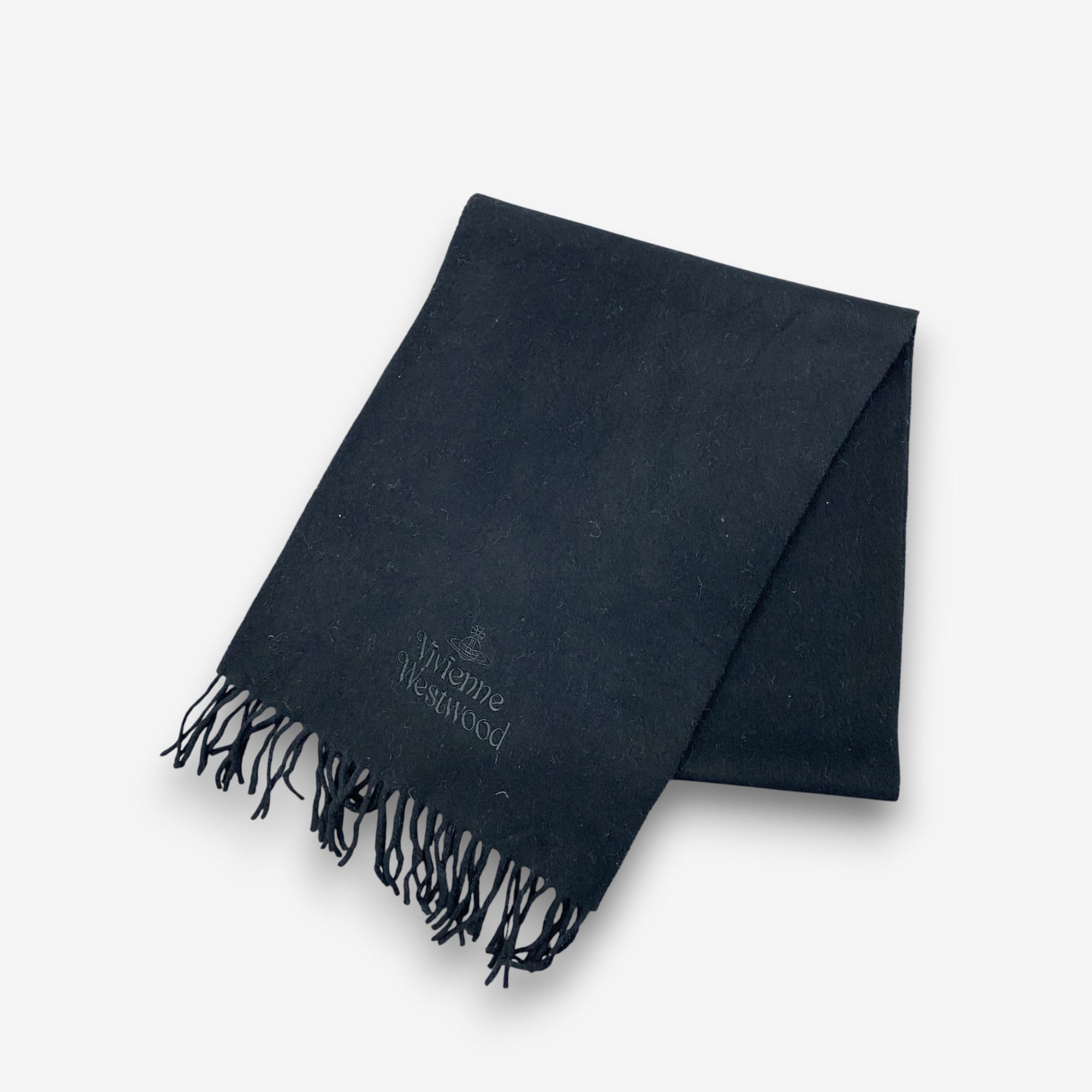 Vivienne Westwood Vintage Vivienne Westwood Scarf Orbs Muffler Wool Scarves Size ONE SIZE - 2 Thumbnail