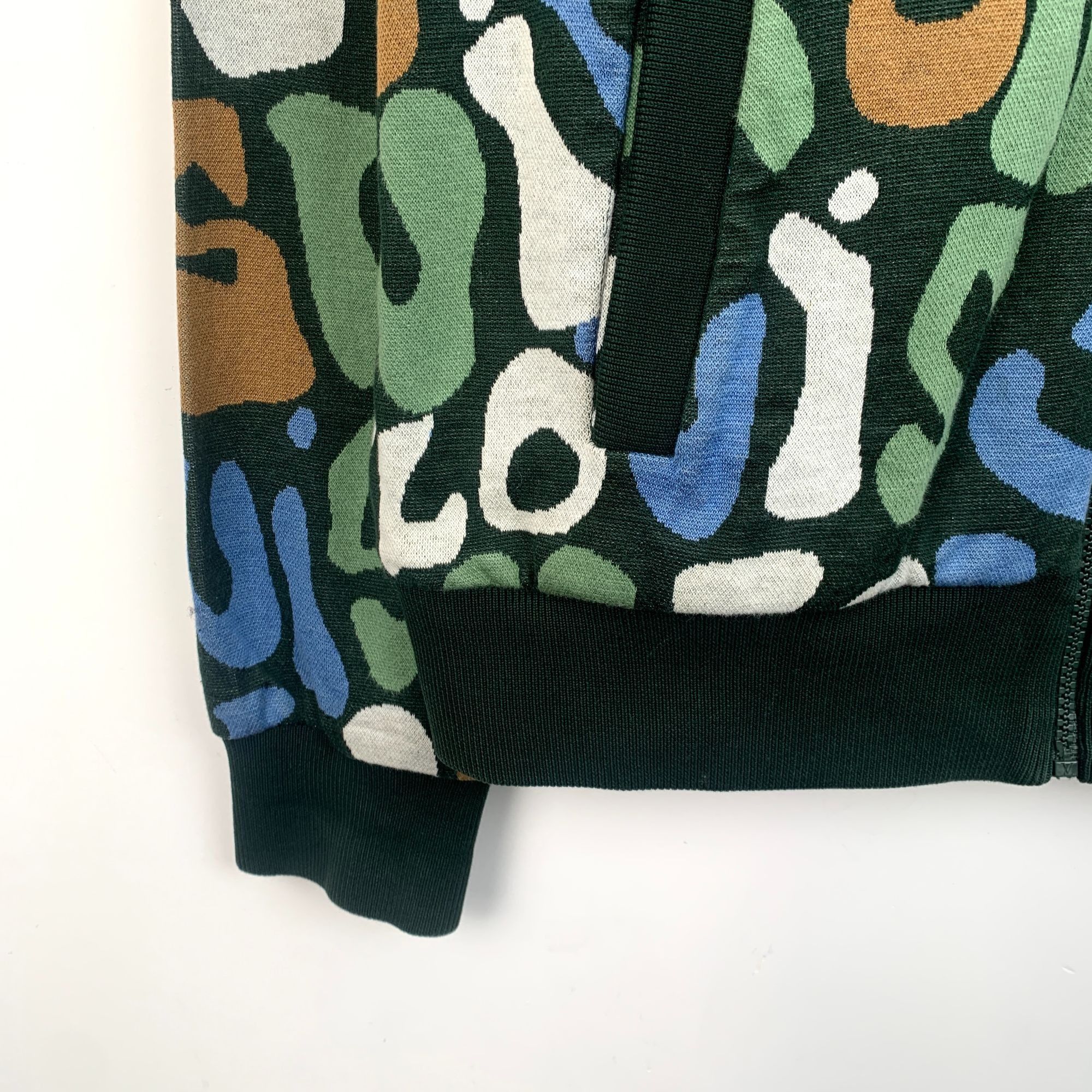 Louis Vuitton Louis Vuitton Multicolor Graphic Knit Zip-Up Jacket Size L / US 10 / IT 46 - 4 Thumbnail