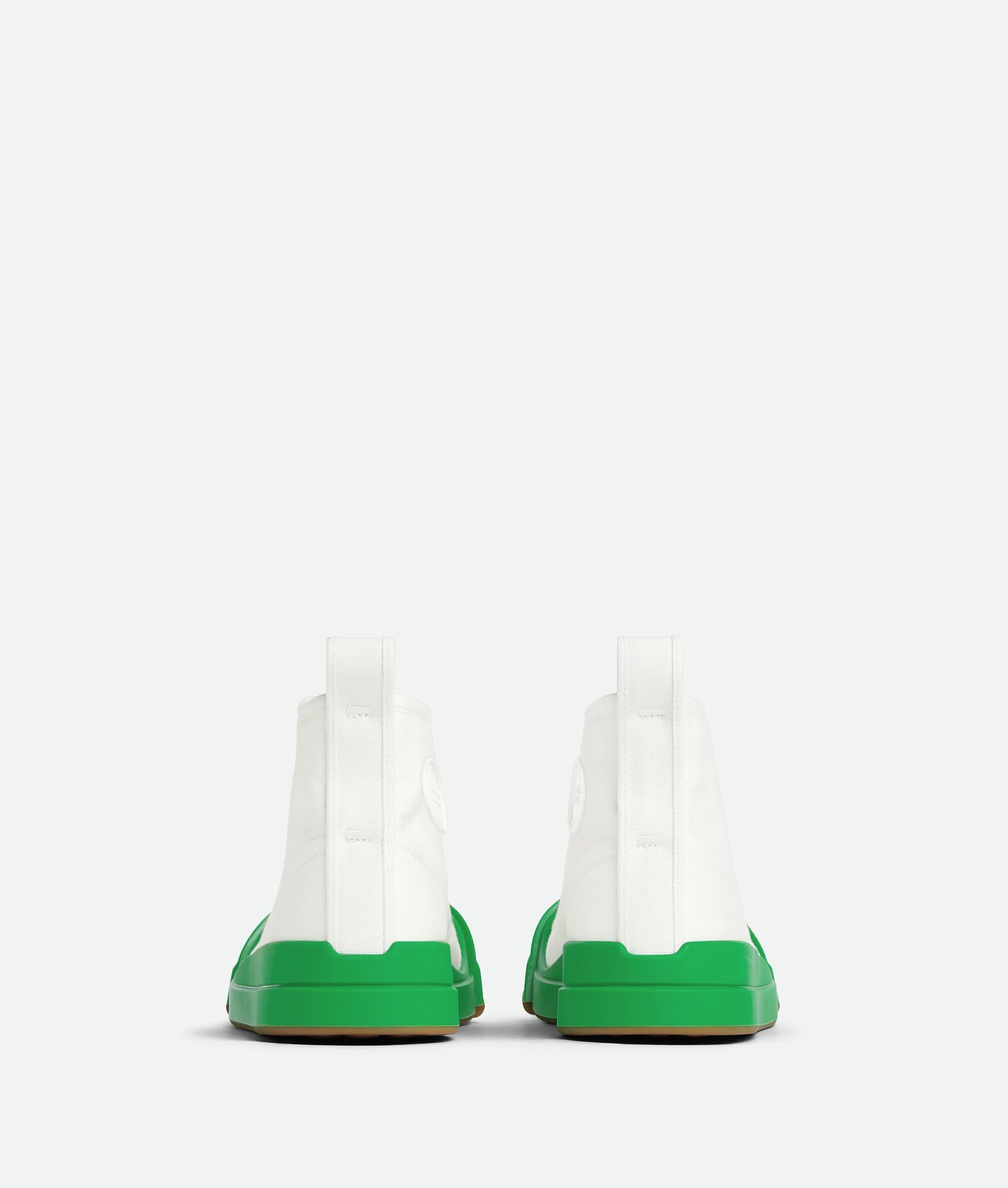 Bottega Veneta o1w1db10525 Vulcan Sneakers in Optic White/Parakeet Size US 10 / EU 43 - 3 Thumbnail