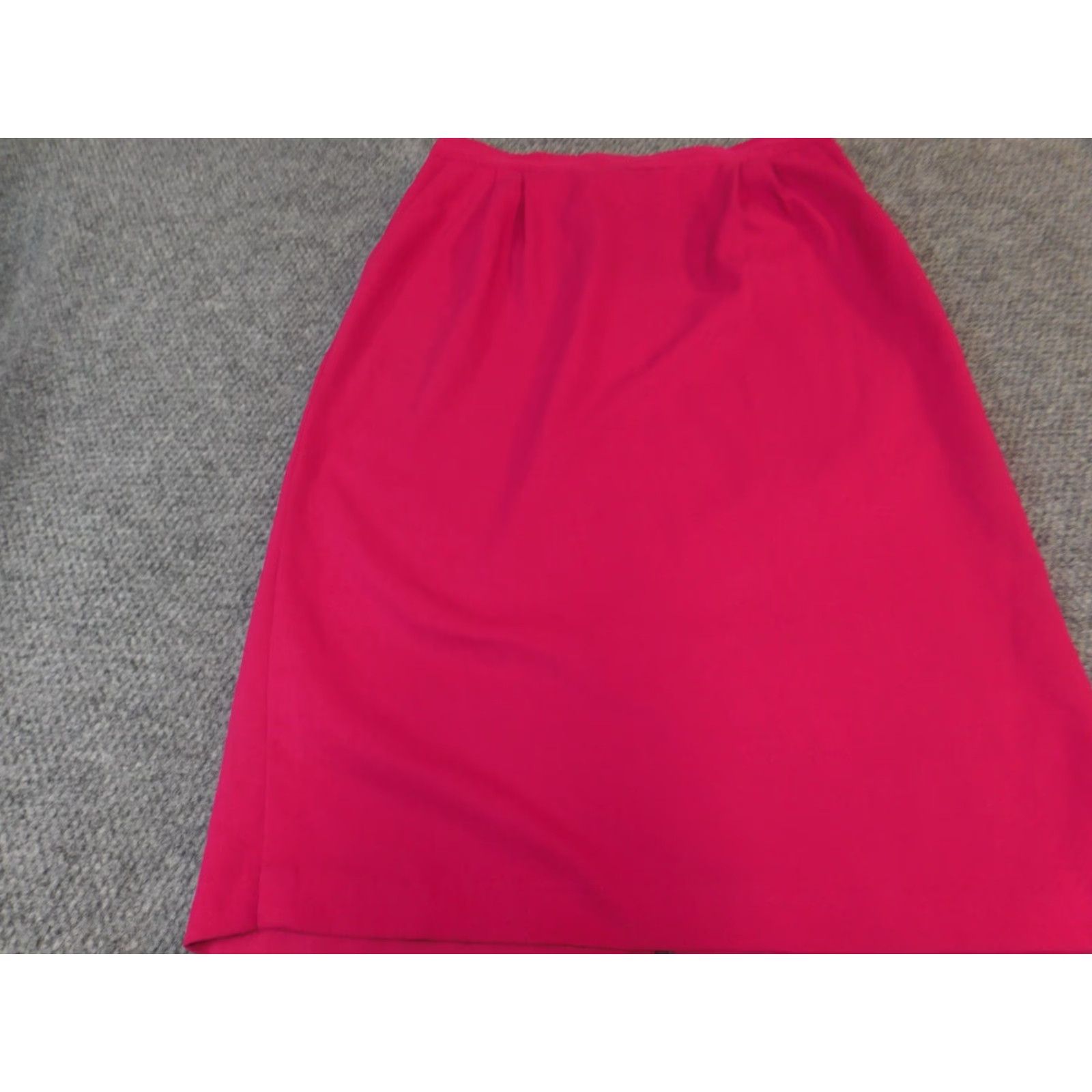 Worthington Worthington Womens Skirt 18 Tall Pink midi Zip A-Line Knee Length Casual Vintage No Size 40" / US 18 - 3 Thumbnail