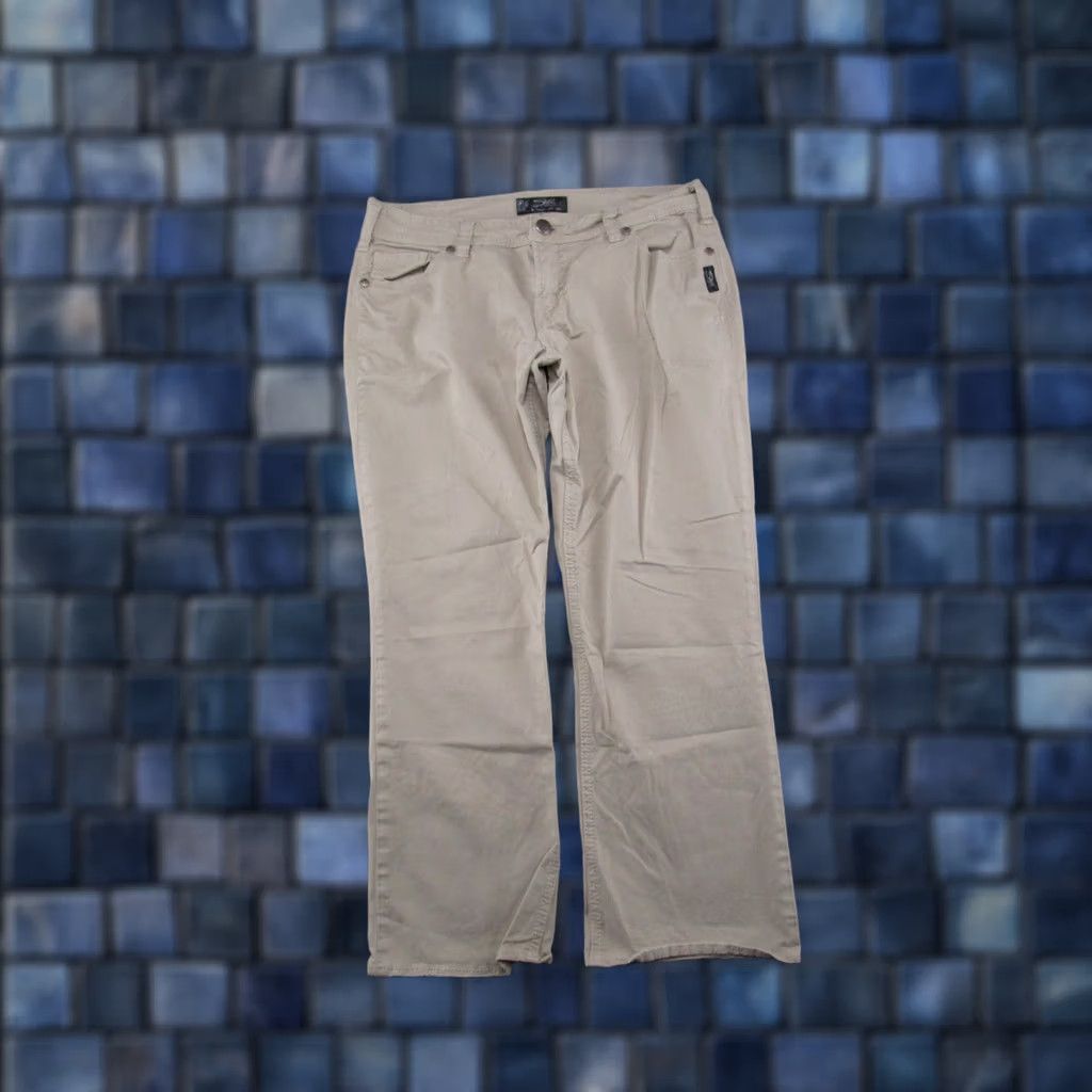 Silver Jeans Co. Silver Jeans Co Suki Capri Beige Stretch Denim Jeans Women's Size 31 Y2K Size 24" / US 00 / IT 34 - 1 Thumbnail