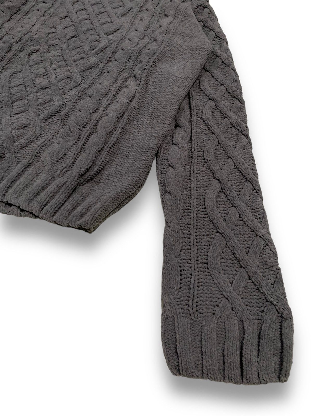 Japanese Brand 🔥BUNDLE🔥Japanese Azul by Moussy Grey & Brown Knitted Sweater Size US L / EU 52-54 / 3 - 9 Thumbnail