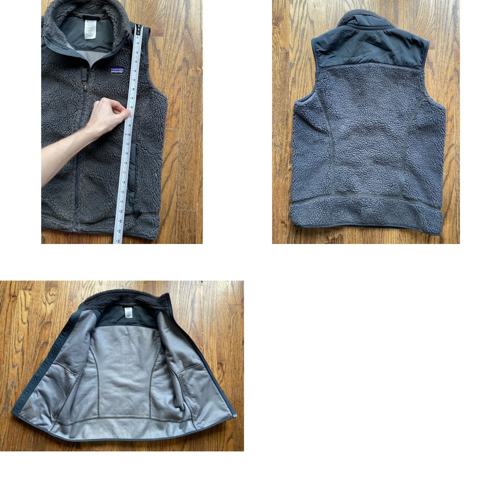 Patagonia Patagonia Vest Womens Medium Gray Full Zip Fleece Outdoor Retro Mid-Length Sleeveless Utility N/A Size M / US 6-8 / IT 42-44 - 8 Thumbnail
