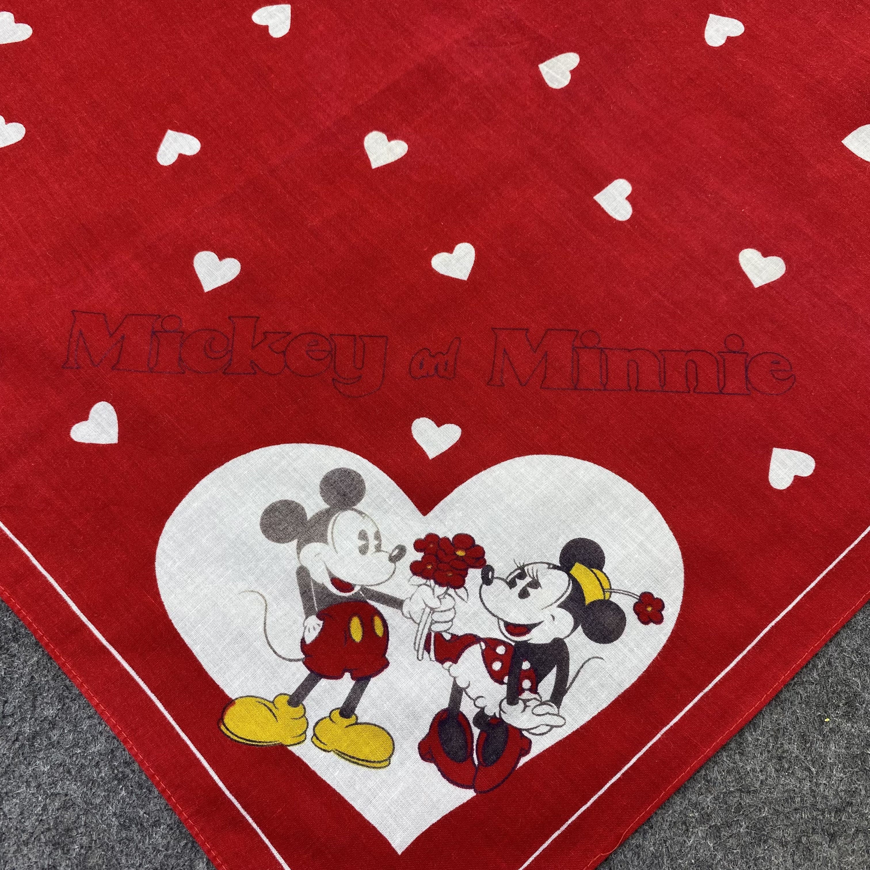 Anime Disney Handkerchief Cartoon Mickey mouse-B1420 Size ONE SIZE - 8 Thumbnail
