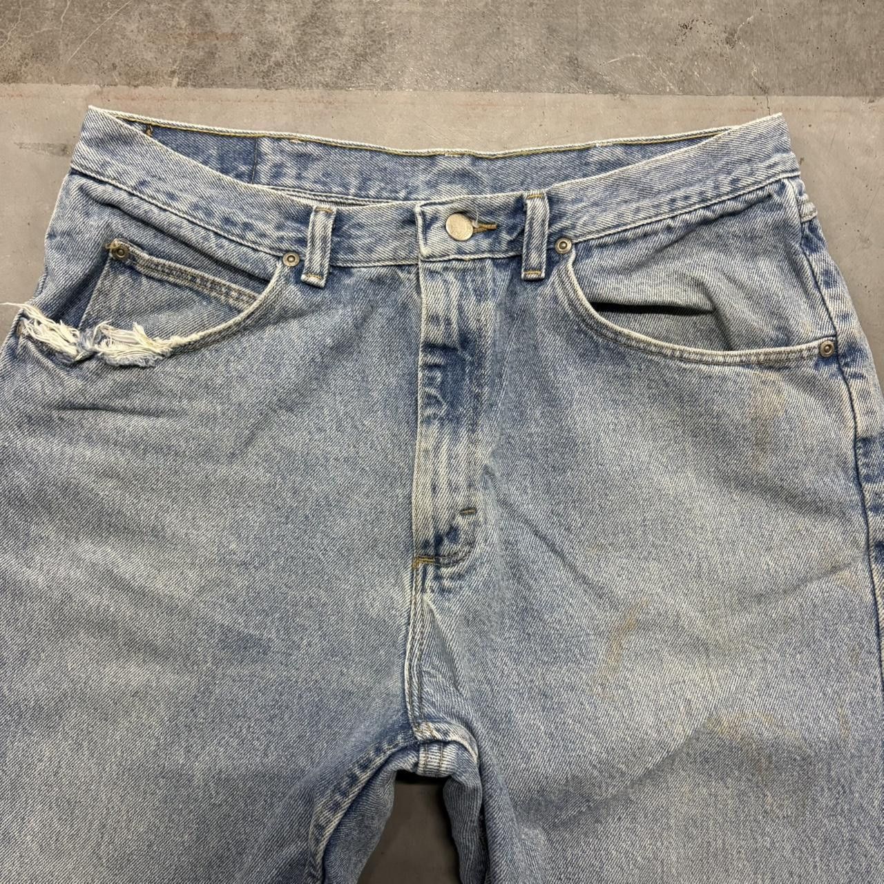 Vintage Crazy Vintage Y2K/2000s Baggy Tall Medium Wash Denim Jeans! Size US 34 / EU 50 - 2 Thumbnail