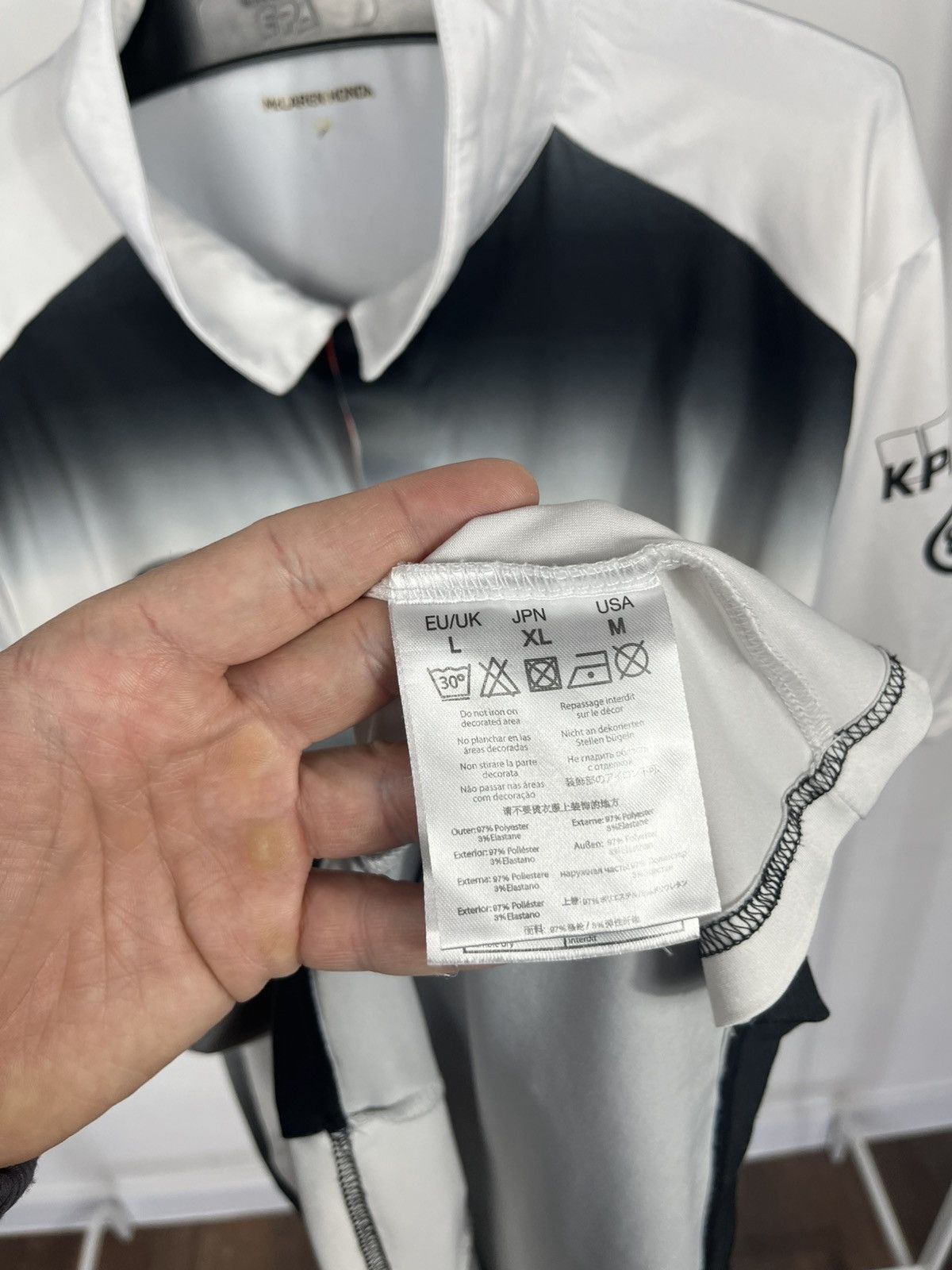 Honda McLaren Honda F1 Team Polo Shirt Racing SAP Mobil1 Size L Size US L / EU 52-54 / 3 - 12 Thumbnail