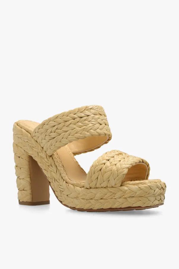 Bottega Veneta o1n1vont1125 Canalazzo Sandals in Beige Size US 7.5 / IT 37.5 - 3 Thumbnail