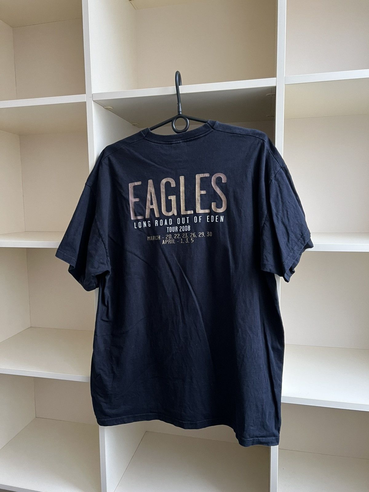 Band Tees Vintage Eagles Long Road out of Eden Tour 2008 Band Rock Tee Size US XL / EU 56 / 4 - 9 Thumbnail