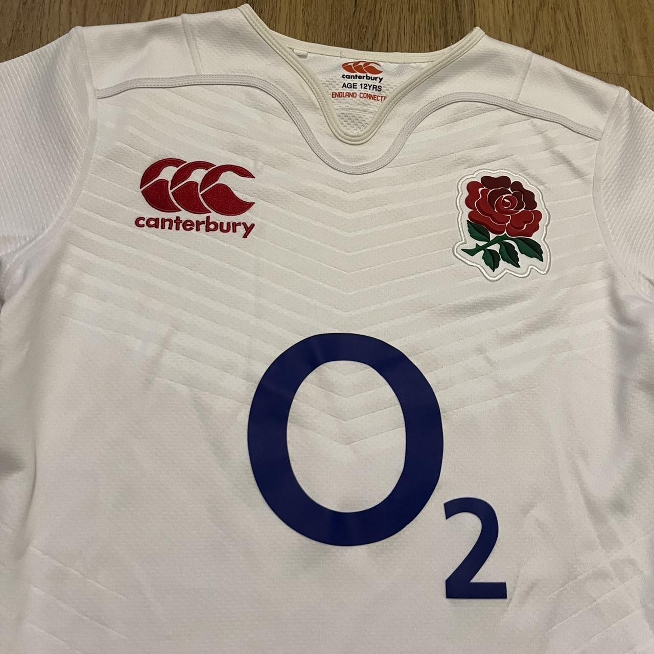 Canterbury of New Zealand England Rugby Union Canterbury 2015/16 home shirt Size US XS / EU 42 / 0 - 3 Thumbnail