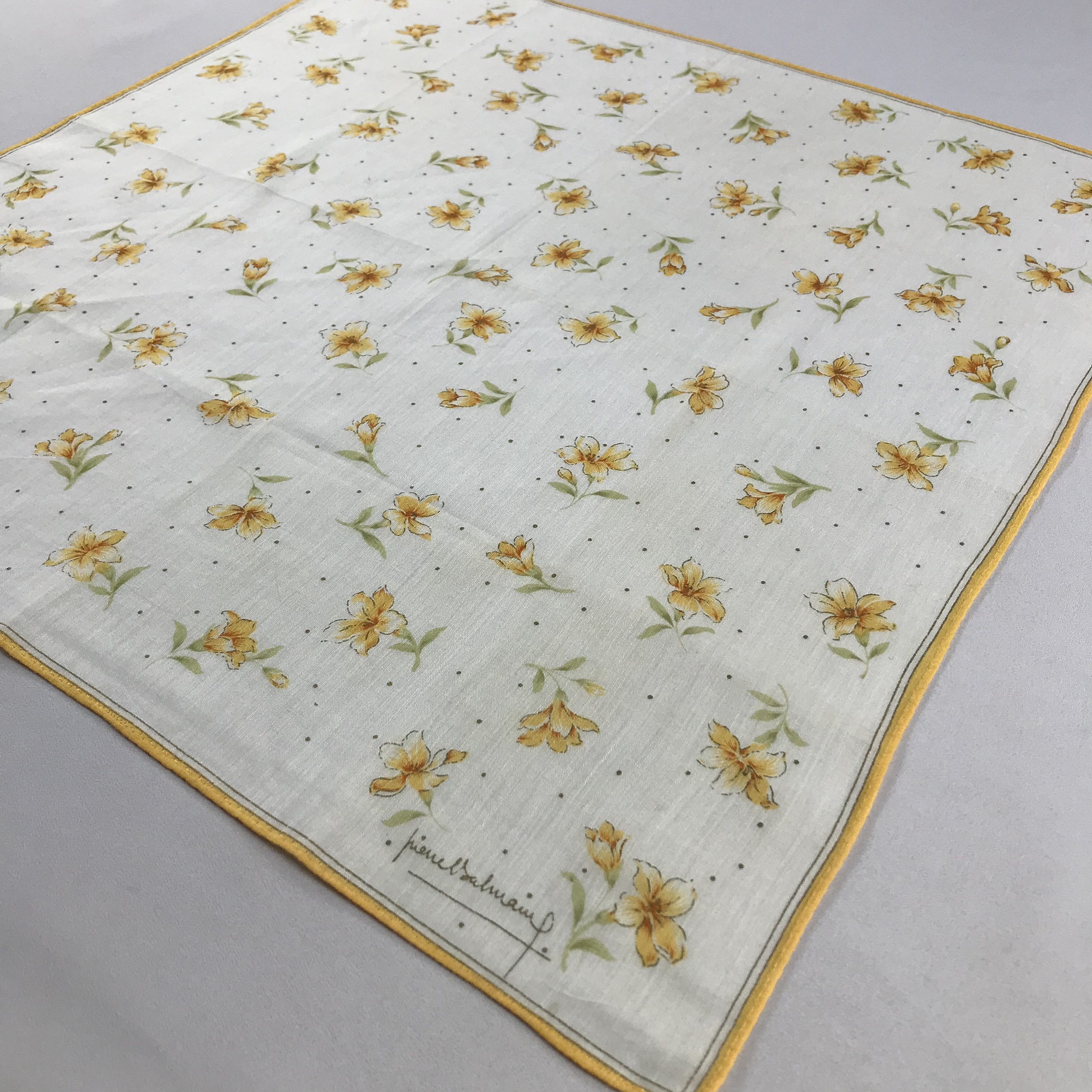 Pierre Balmain Pierre Balmain Handkerchief / Bandana / Neckerchief C539 Size ONE SIZE - 4 Thumbnail