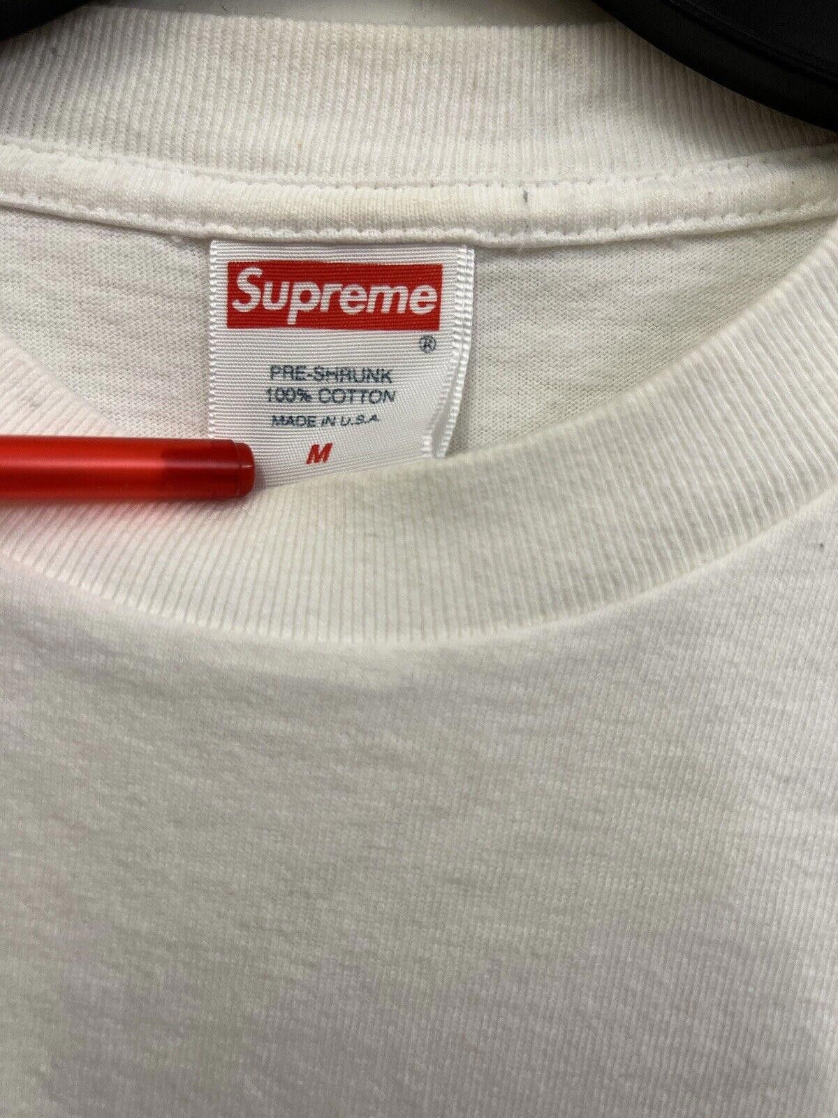 Supreme 2007 Supreme Neighborhood Red Box Logo Pirate Skull Flag Size US M / EU 48-50 / 2 - 5 Thumbnail