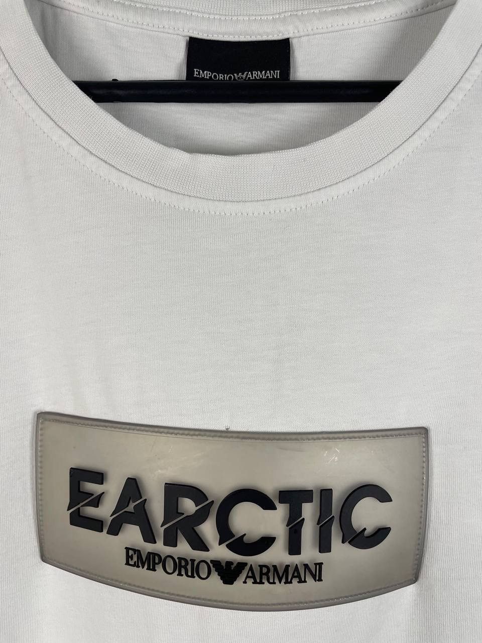 Emporio Armani Emporio Armani EARCTIC T-Shirt Men’s XL White 100% Cotton Size US XL / EU 56 / 4 - 2 Thumbnail