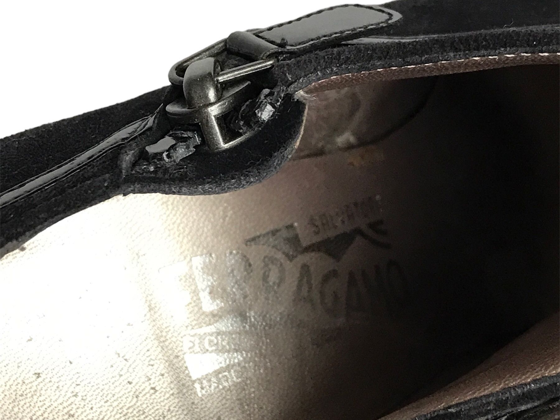 Salvatore Ferragamo × Vintage SALVATORE FERRAGAMO SUEDE LEATHER ANKLE BOOTS EU39.5 UK6.5 Size US 9 / IT 39 - 8 Thumbnail