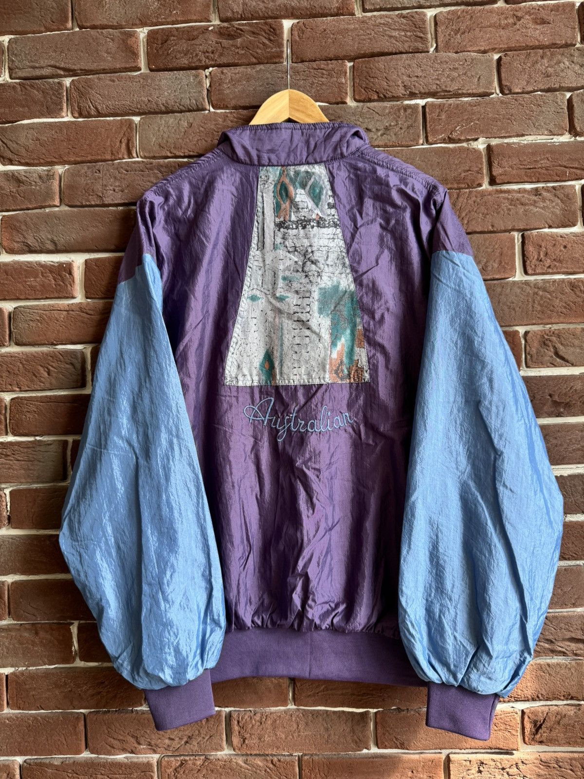 Vintage Vintage Australian 90s Tracksuit Jacket Grail Gabber Wear Size US L / EU 52-54 / 3 - 2 Thumbnail