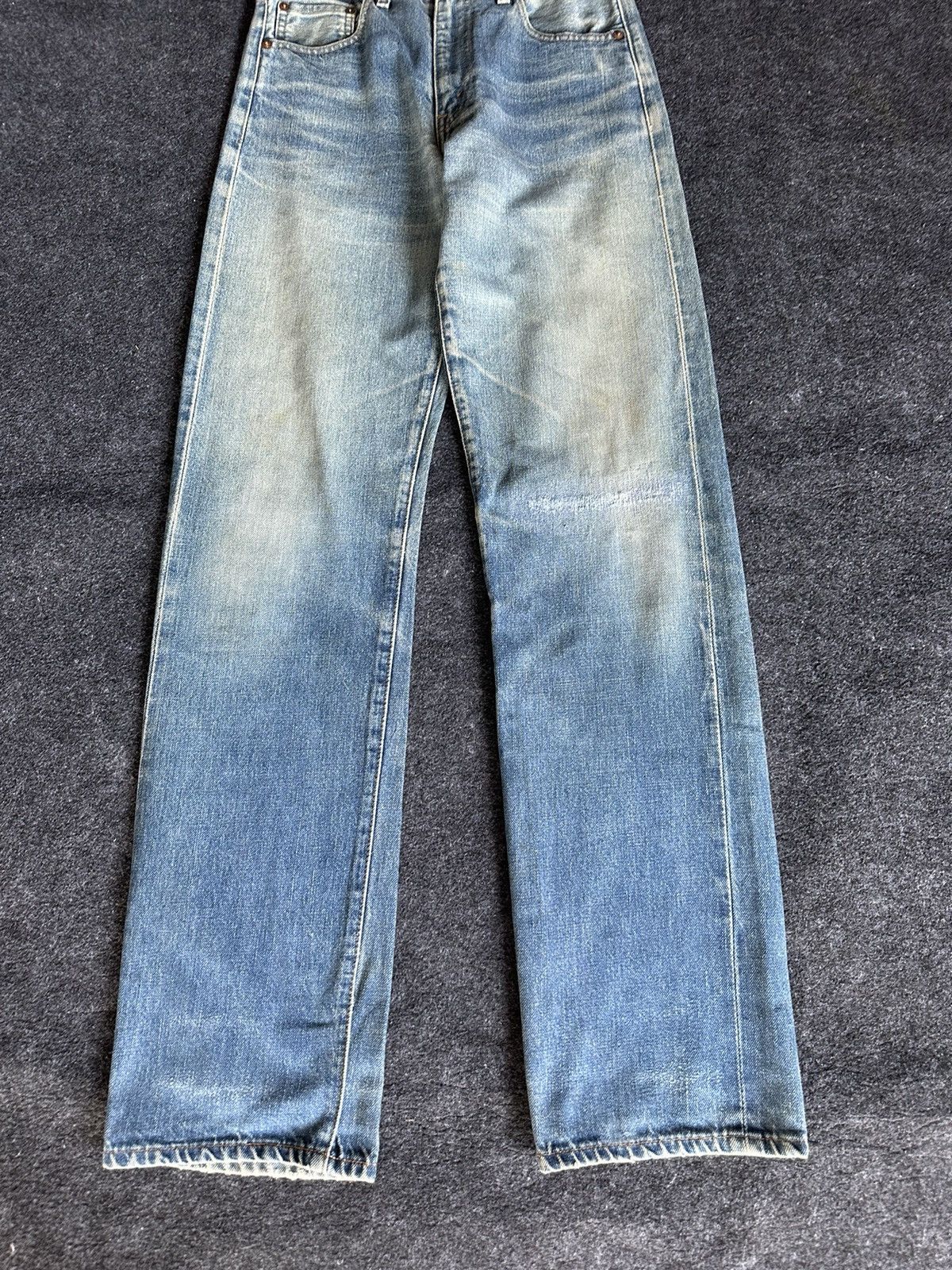 Vintage LVC 502XX BIG E Selvedge Faded Denim D128