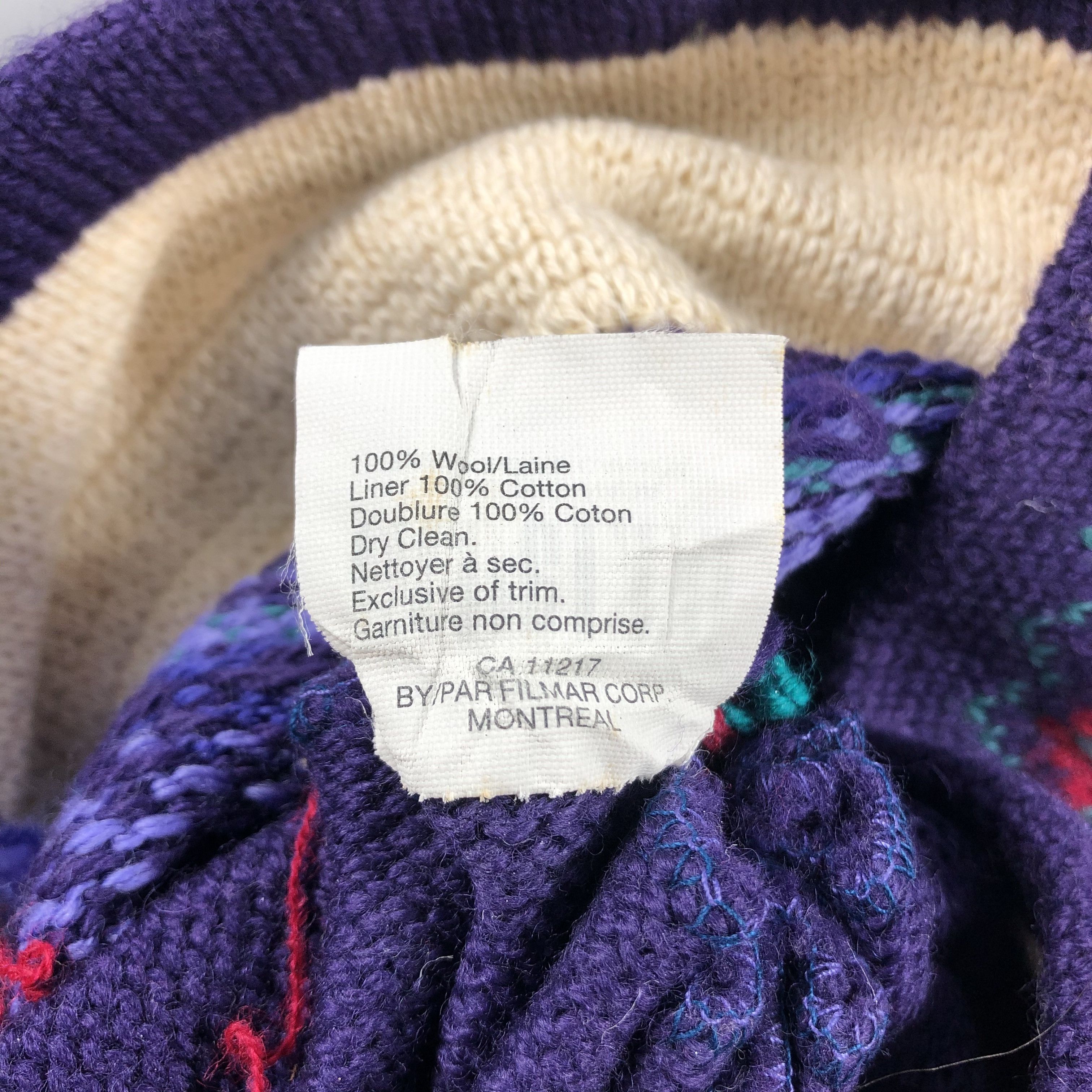 Japanese Brand × Vintage Capello Fair Isle Beanie Snow Hat Snow Cap -D230 Size ONE SIZE - 5 Thumbnail