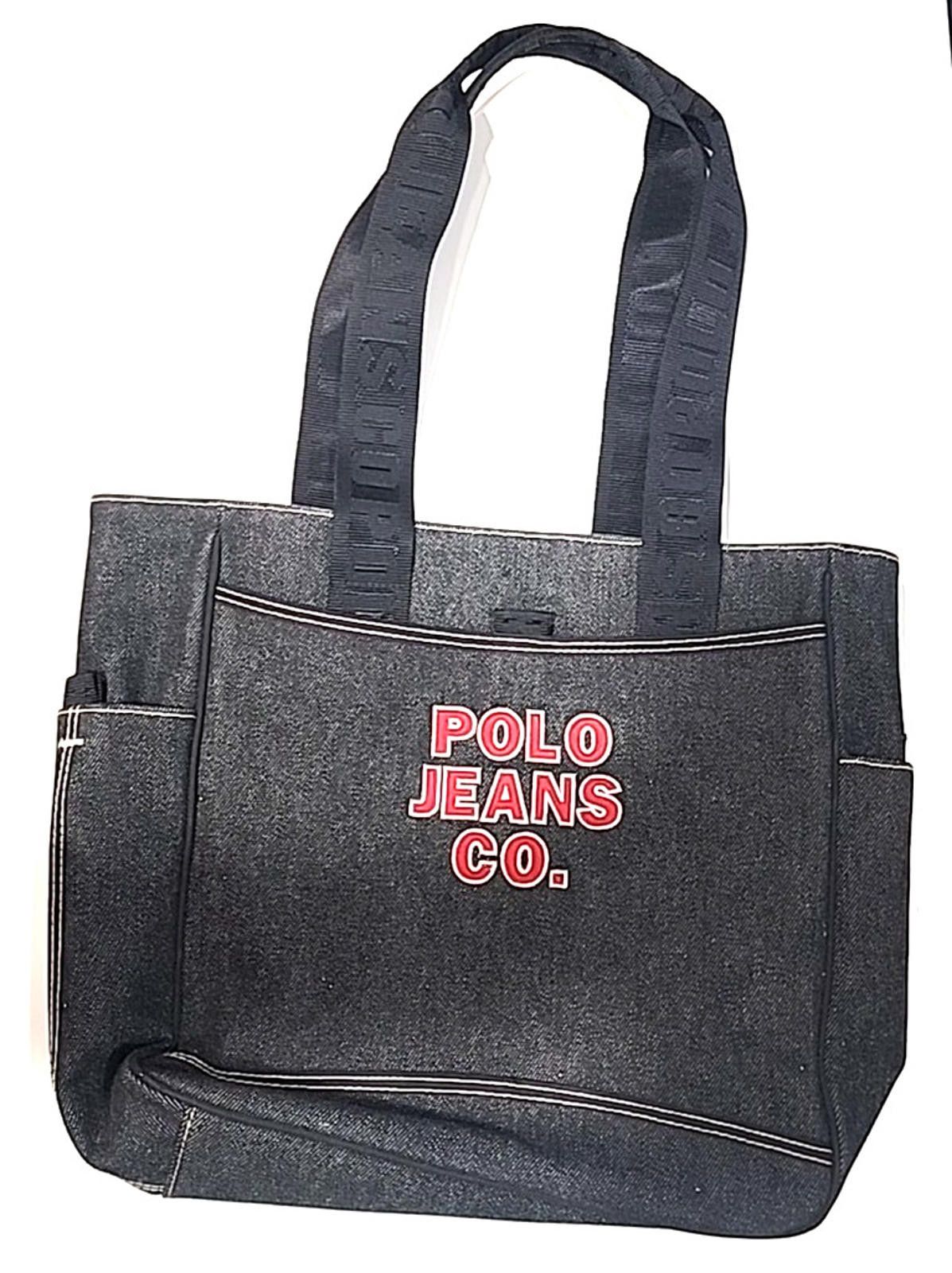 Other Vintage Ralph Lauren Polo Jeans Co. Black Denim Hand Bag Size ONE SIZE - 1 Thumbnail