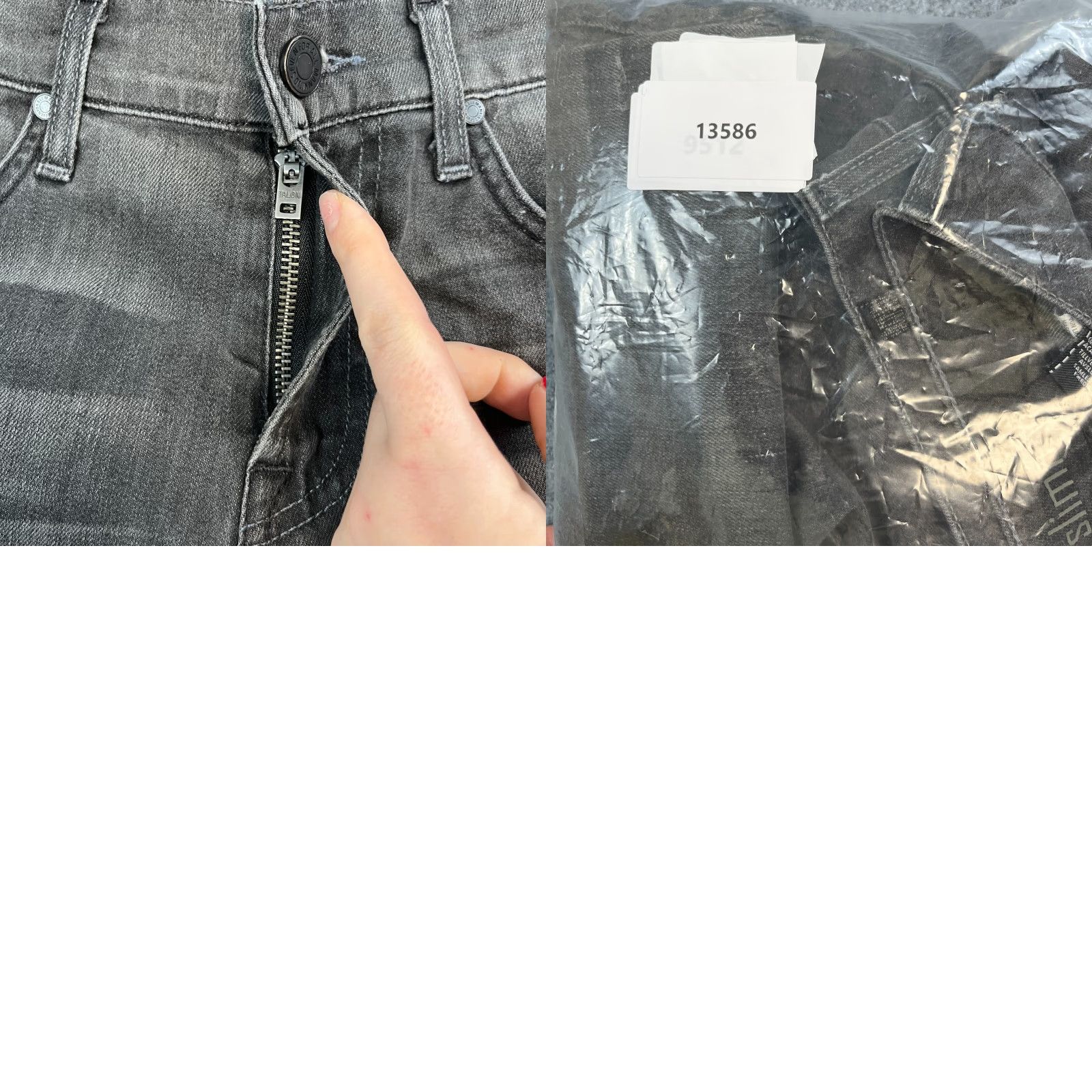 7 For All Mankind 7 For All Mankind Mens Jeans Slim Tapered 31 Dark Wash Grey Stretch Slimmy Denim Regular Jeans Mens (31) Size US 31 - 9 Thumbnail