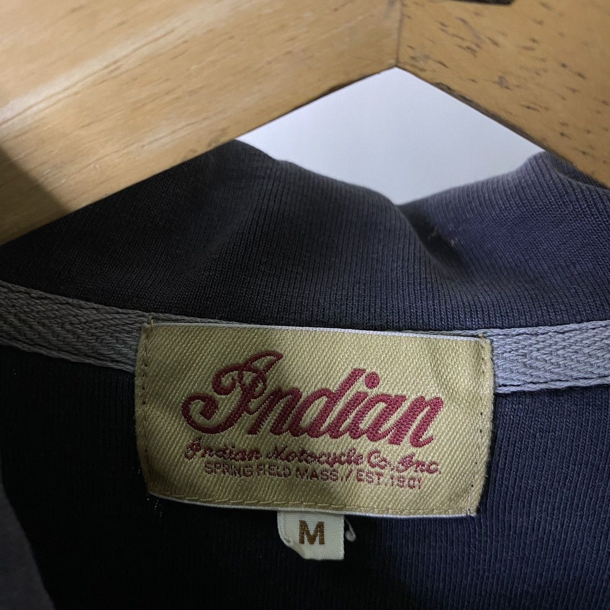 Harley Davidson × Indian Motorcycle Indian Motorcycle America's Pioneer Chrome Hearts Style Polo Size US S / EU 44-46 / 1 - 3 Thumbnail
