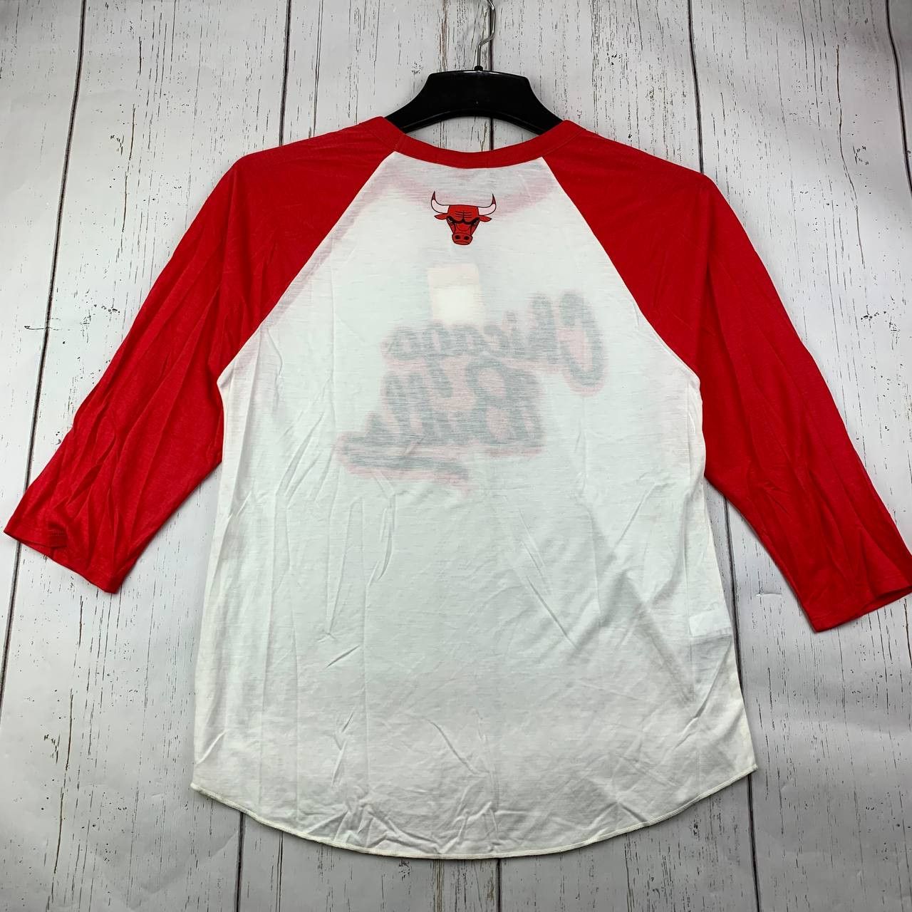 Mitchell & Ness Chicago Bulls NBA Medium Shirt White Women New Size M / US 6-8 / IT 42-44 - 2 Thumbnail
