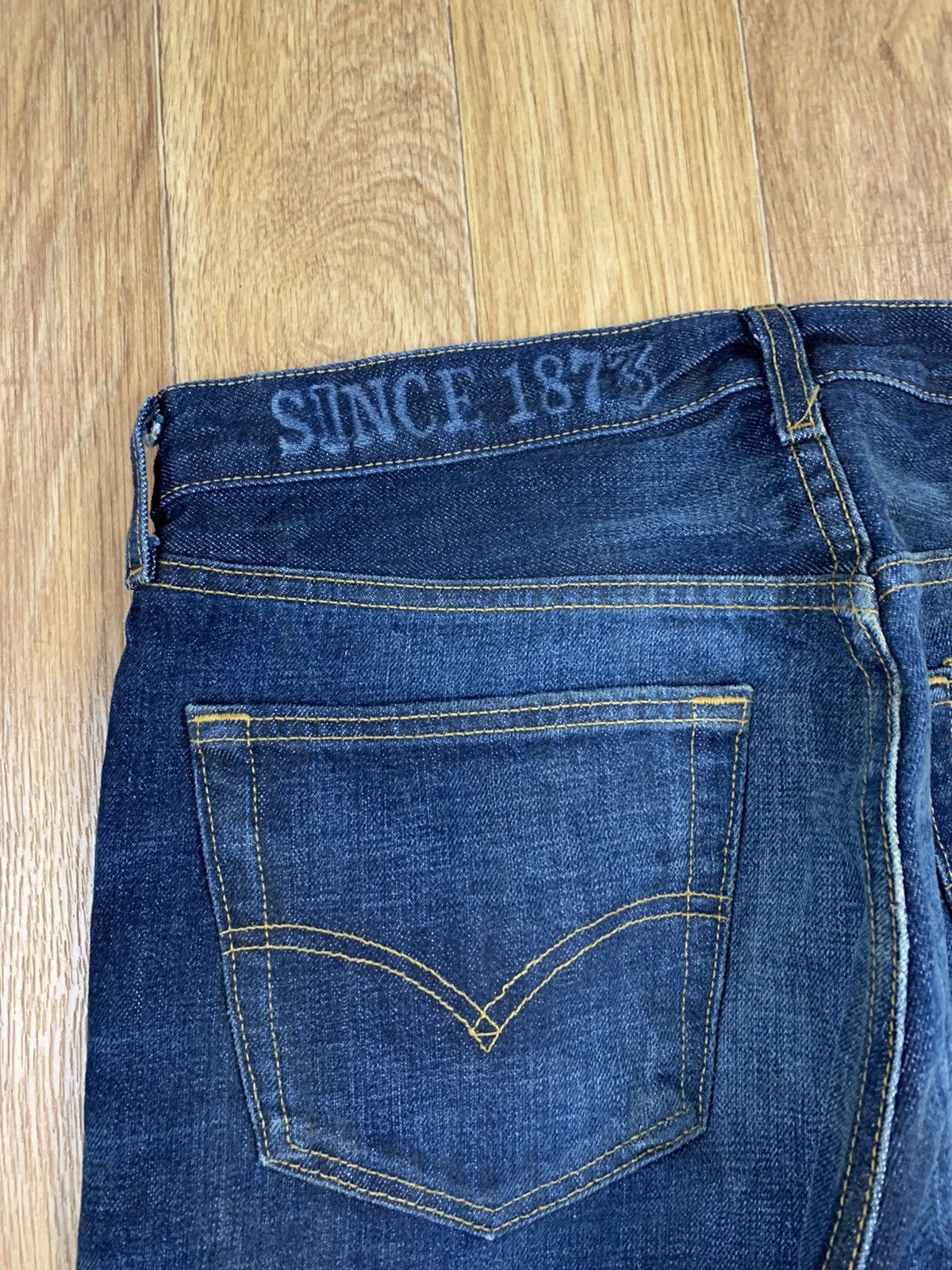 Levi's × Levi's Made & Crafted × Vintage Levi’s Levi Strauss 501 Full Printed Vintage Jeans Size US 33 - 12 Thumbnail