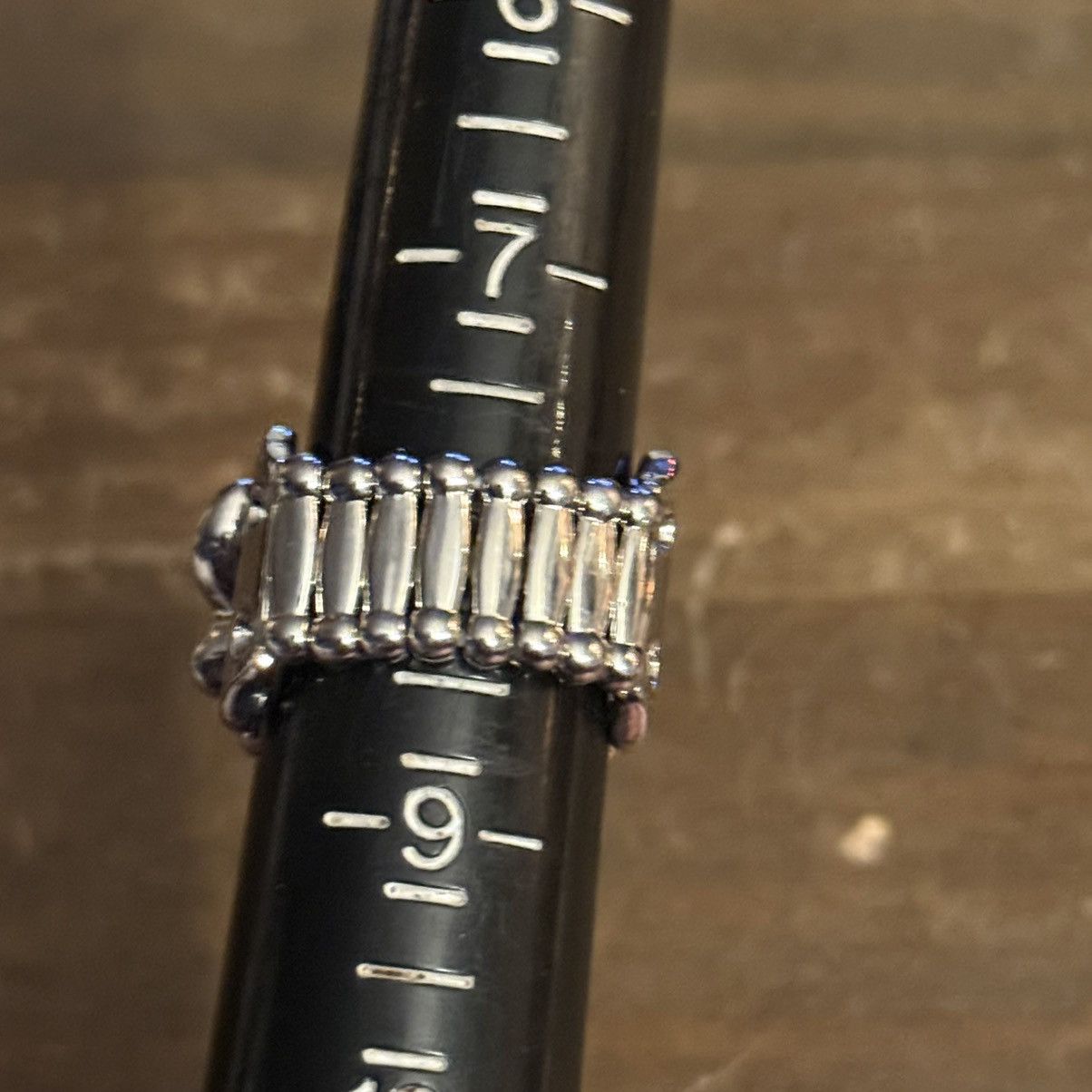 Other Silver tone butterfly trio rhinestone stretch ring Size ONE SIZE - 4 Thumbnail