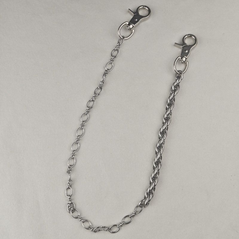 Japanese Brand × Jewelry Stainless Steel Snake Chain Pants Accessory Punk Style Size ONE SIZE - 4 Thumbnail
