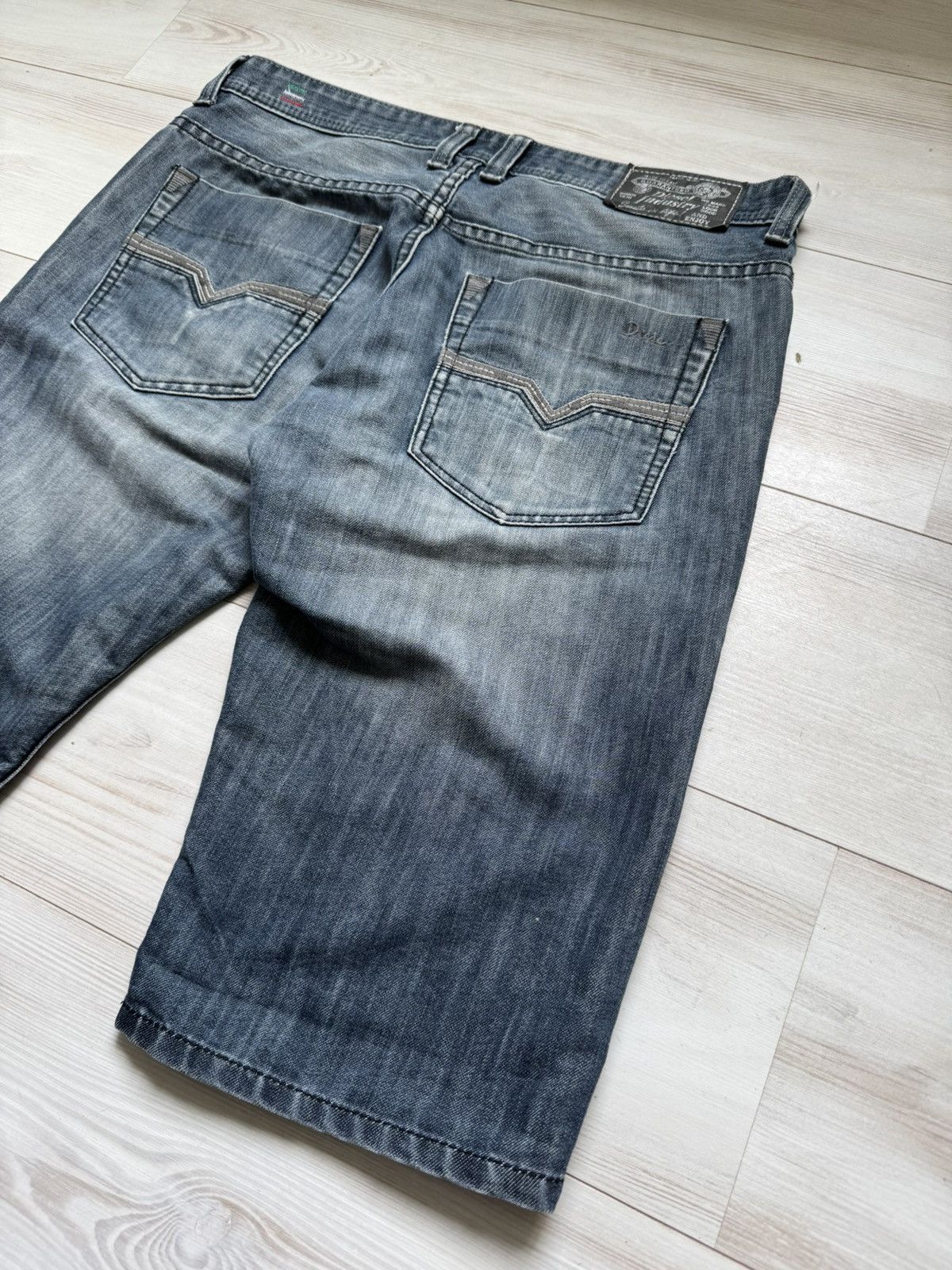 Diesel Diesel made in Italy denim shorts streetwear designer style Size US 33 - 10 Thumbnail