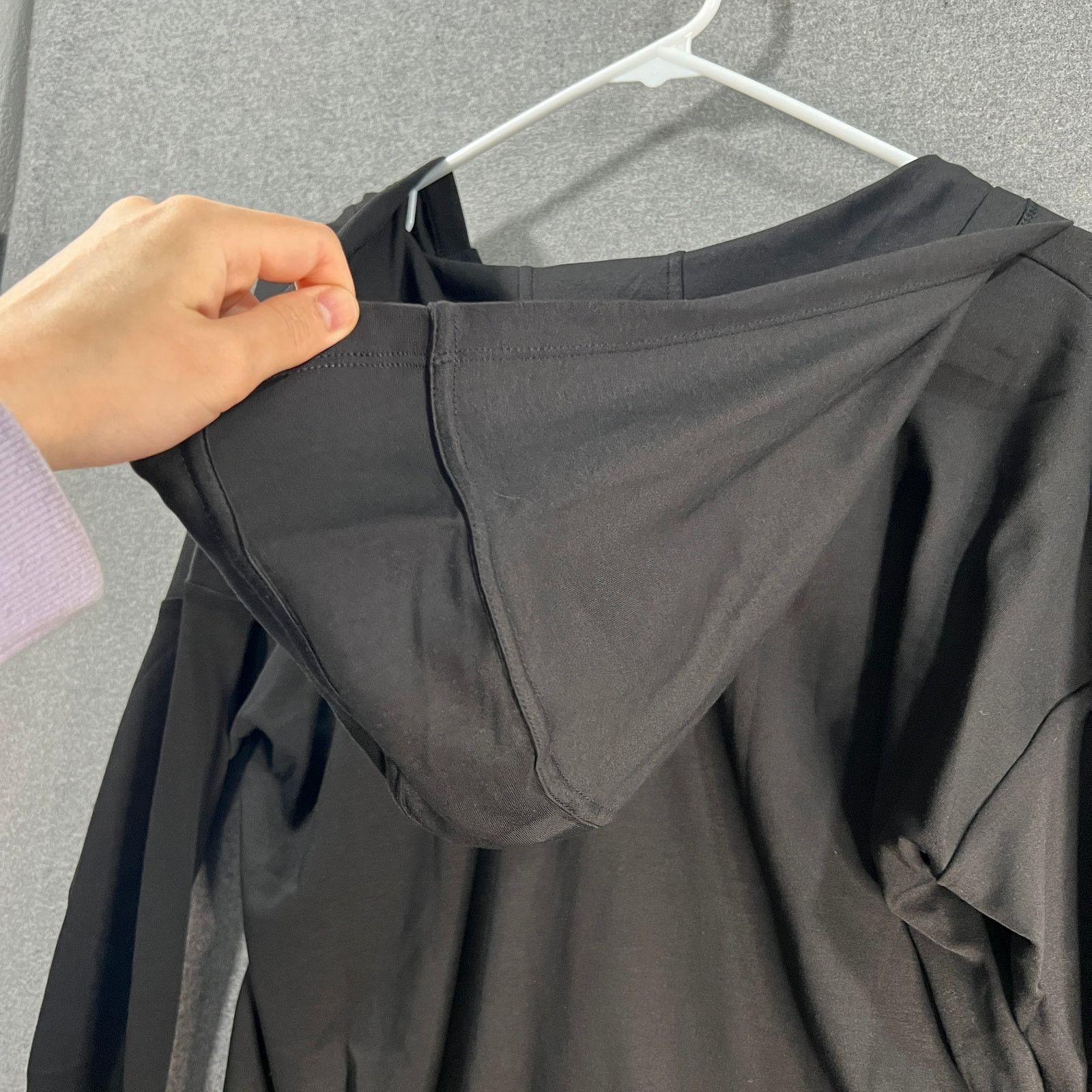 Isaac Mizrahi Isaac Mizrahi Live! Essentials Pima Cotton Hooded Tunic Size M / US 6-8 / IT 42-44 - 9 Thumbnail
