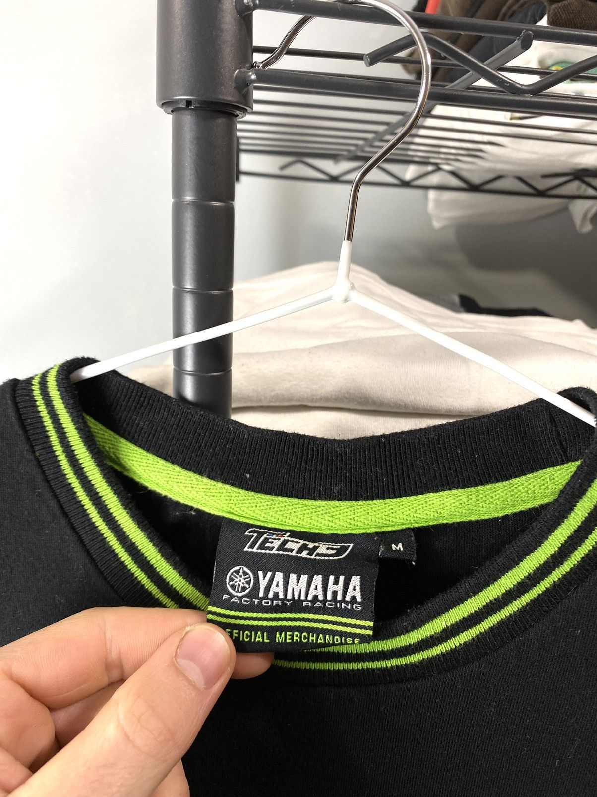 Japanese Brand Vintage Yamaha Tech 3 Monster Energy Racing T Shirt Size US M / EU 48-50 / 2 - 9 Thumbnail