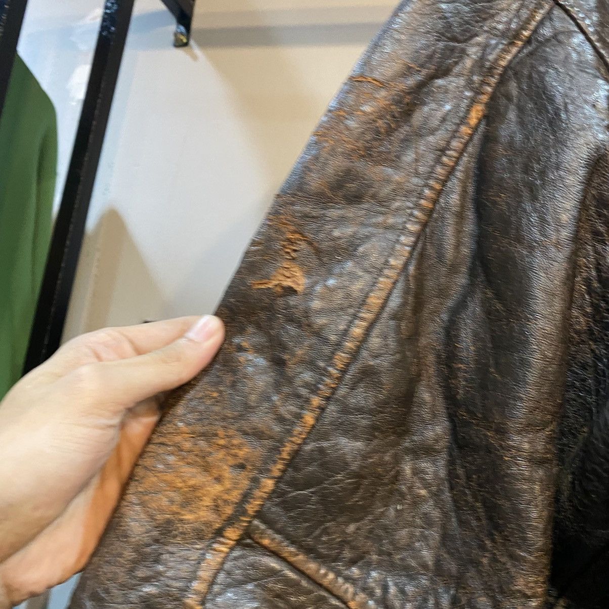 Avirex Vintage Palam Inspired Avirex Leather Jackets Made In Korea Size US L / EU 52-54 / 3 - 10 Thumbnail