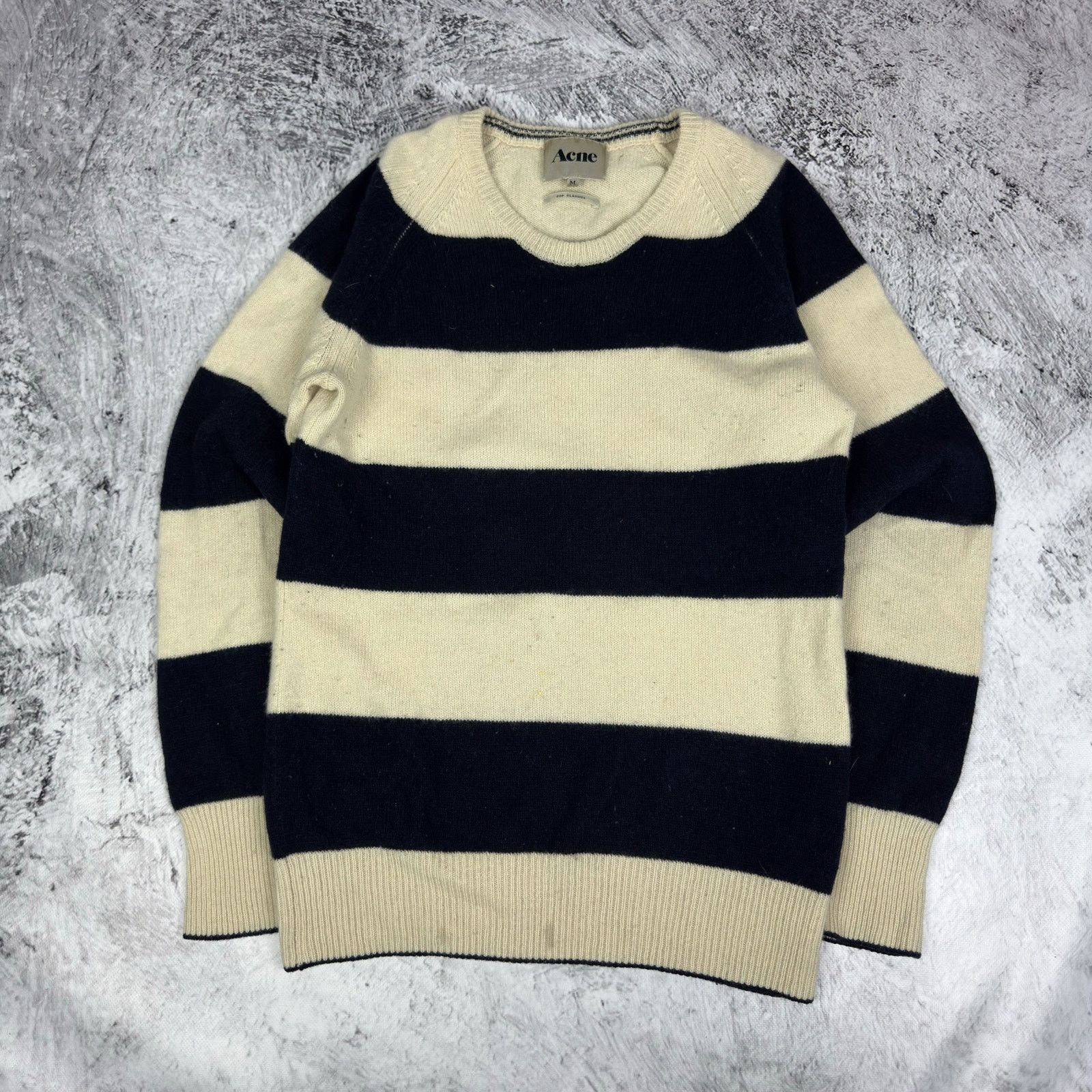 Acne Studios Acne Pop Classic Womens Wool Knit Pullover Sweater M Size M / US 6-8 / IT 42-44 - 2 Thumbnail