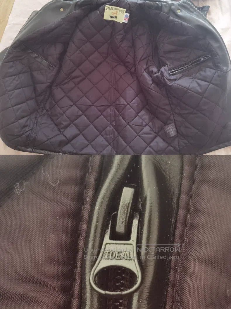 Schott Schott 689H horse fur coat Size US XL / EU 56 / 4 - 7 Thumbnail