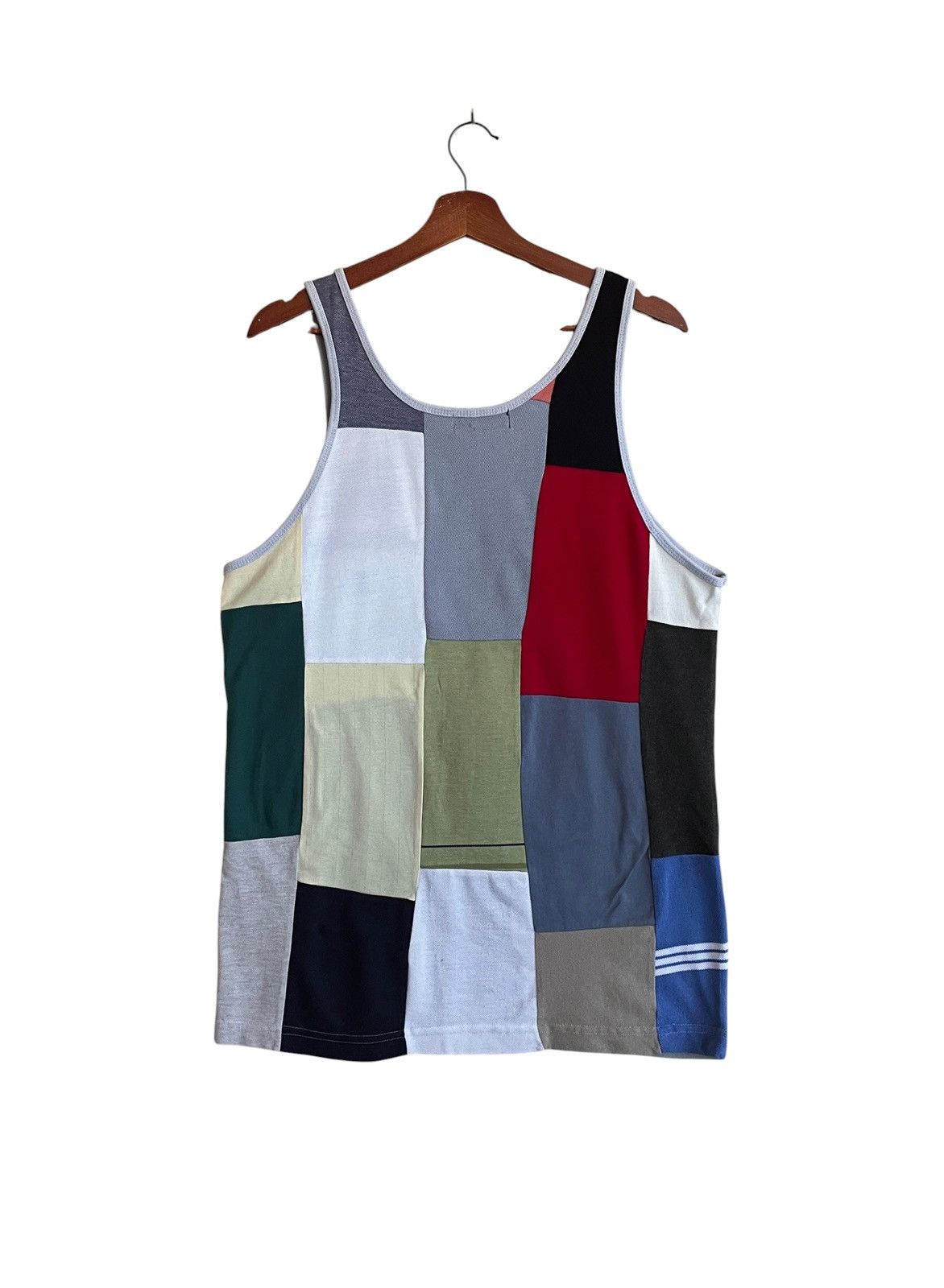 Polo Ralph Lauren Vintage Brand Polo Ralph Lauren Patchwork Sleeveless 1990s Size US M / EU 48-50 / 2 - 2 Thumbnail