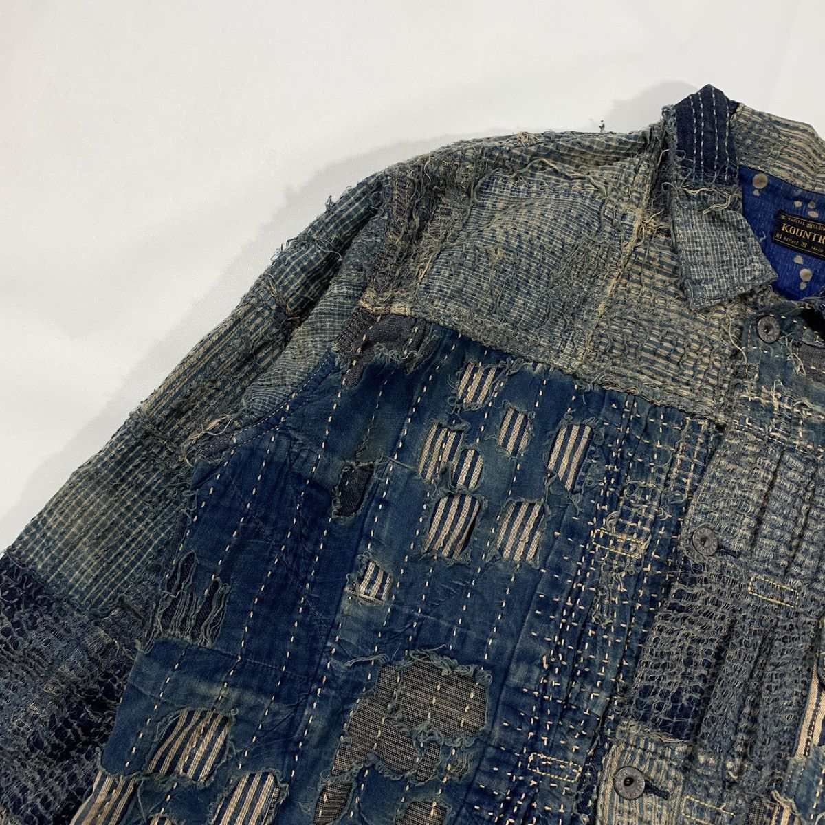 Kapital × Kapital Kountry KAPITAL BORO SPRING 1ST JKT INDIGO - XXL Size US XXL / EU 58 / 5 - 5 Thumbnail