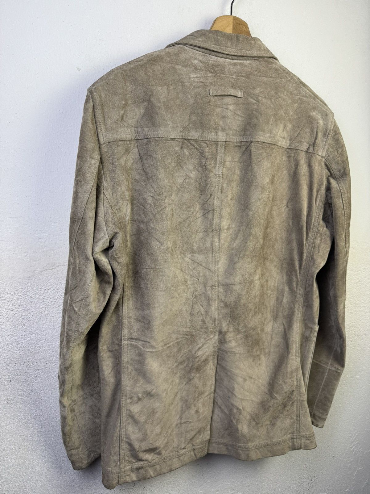 Jean Paul Gaultier Vintage Jean Paul Gaultier Leather Blazer jacket Size 48S - 9 Thumbnail
