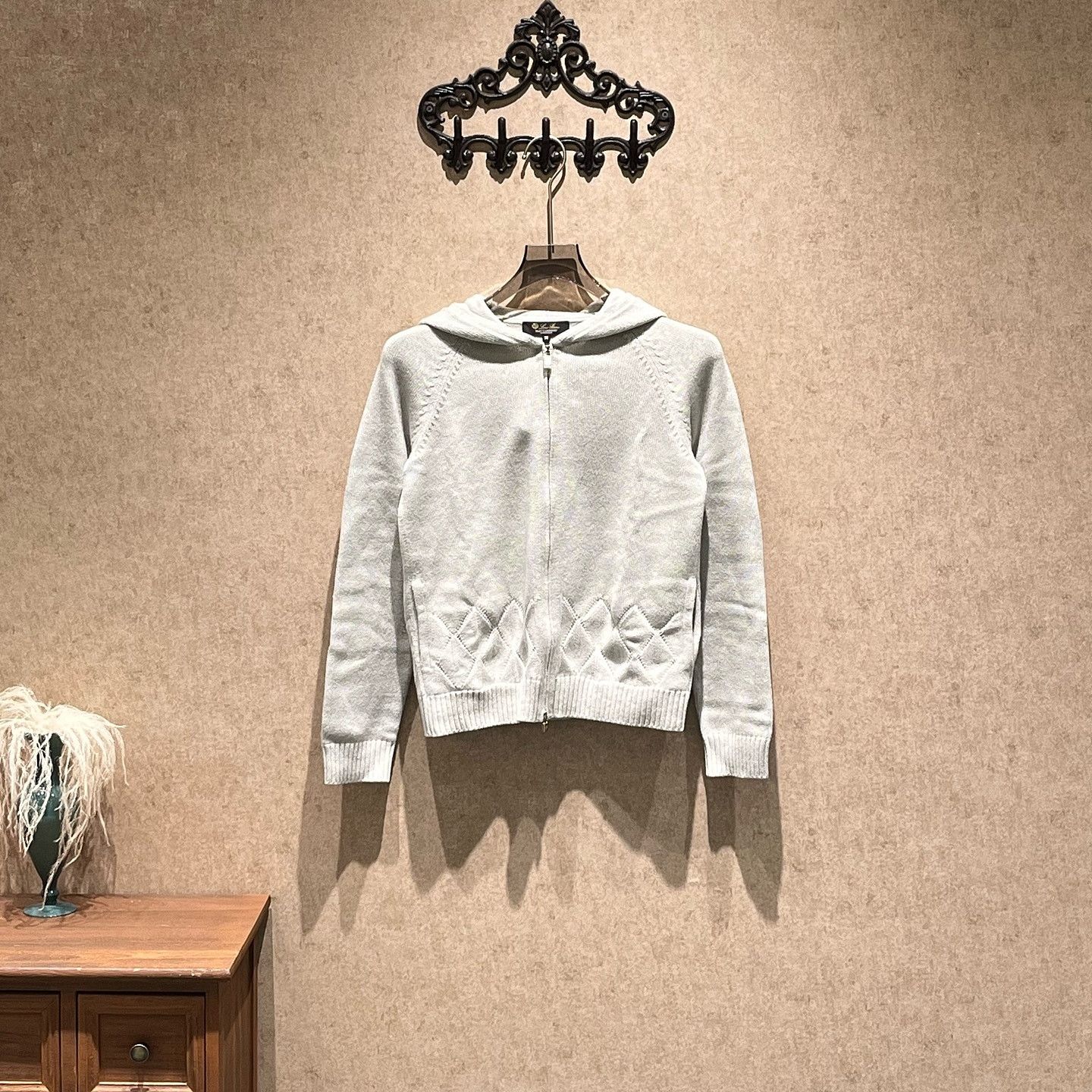 Loro Piana Loro Piana Baby Cashmere Hooded Zip Sweater Size 36 Size XS / US 0-2 / IT 36-38 - 1 Thumbnail