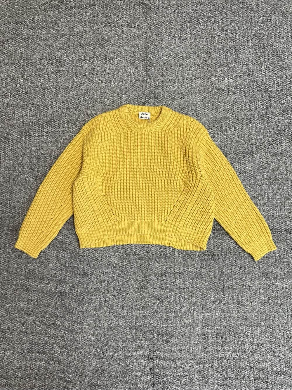 Acne Studios Acne Studios Hira Chunky Knit Sweater Size S Size US S / EU 44-46 / 1 - 1 Thumbnail