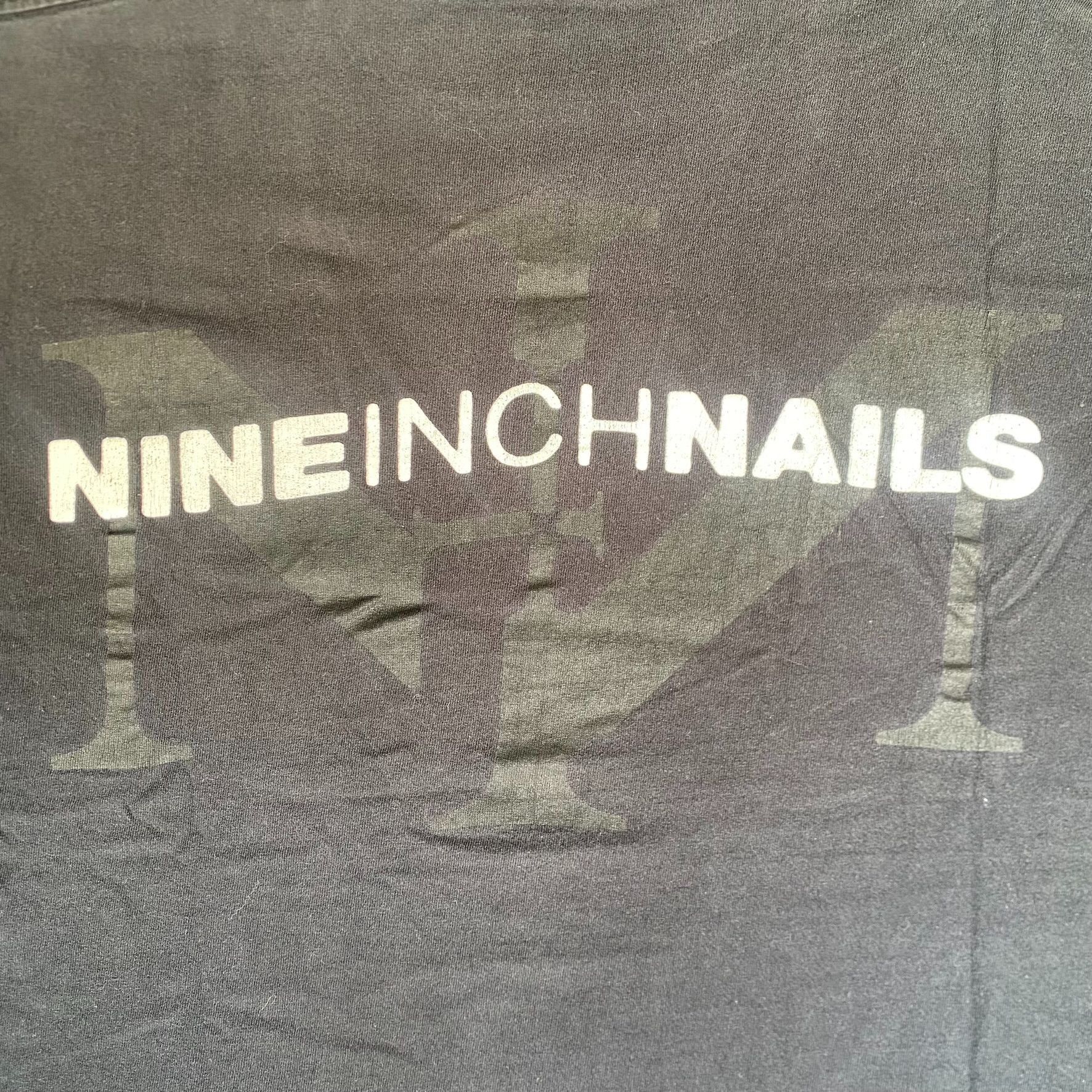 Band Tees Vintage 90s Nine Inch Nails Shirt Metal Rock Band Logo Tee Size US L / EU 52-54 / 3 - 7 Thumbnail