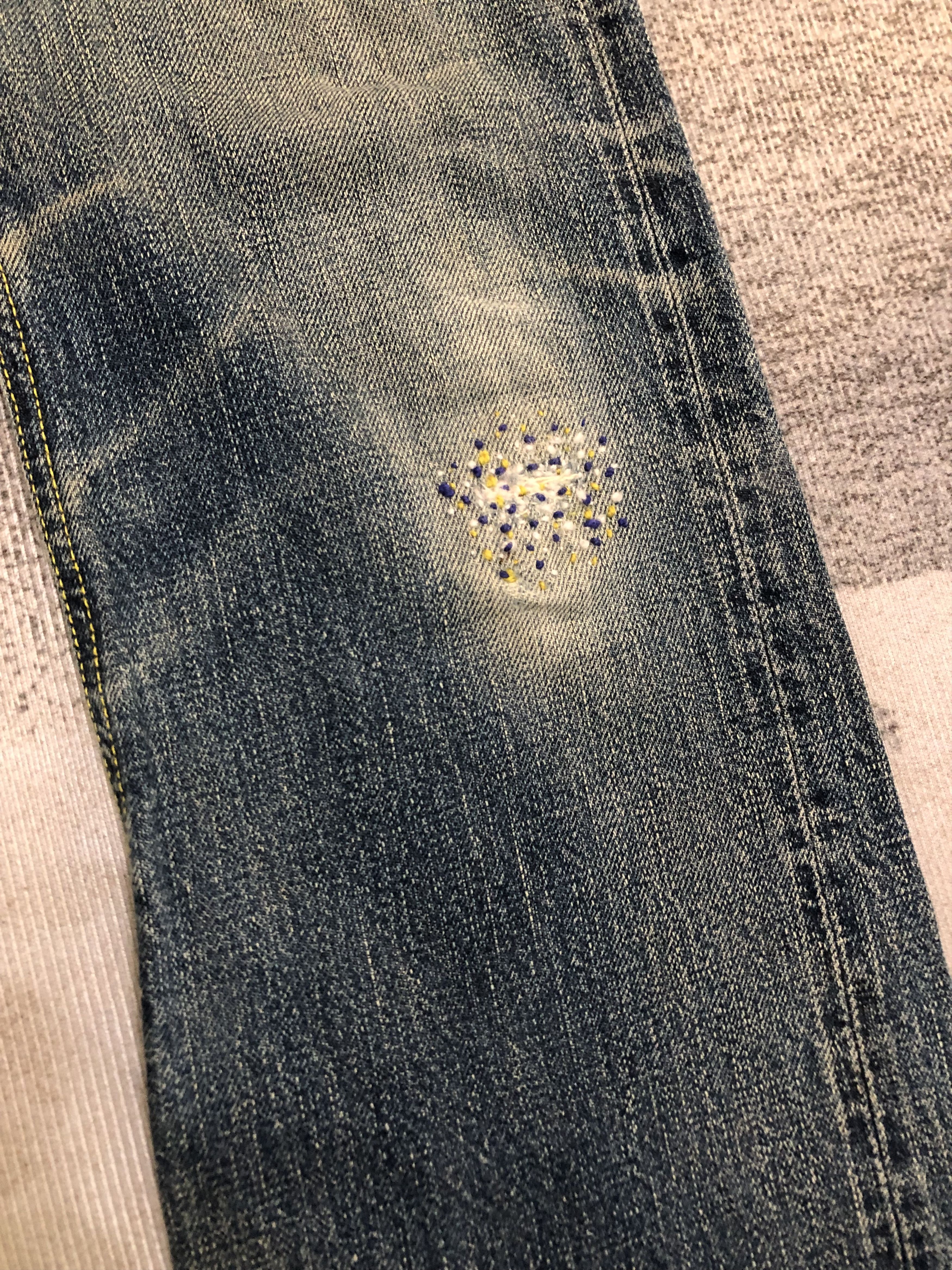 Hiroshi Kato Vintage Hiroshi kato selvedge flare jeans pants Size US 27 - 6 Thumbnail