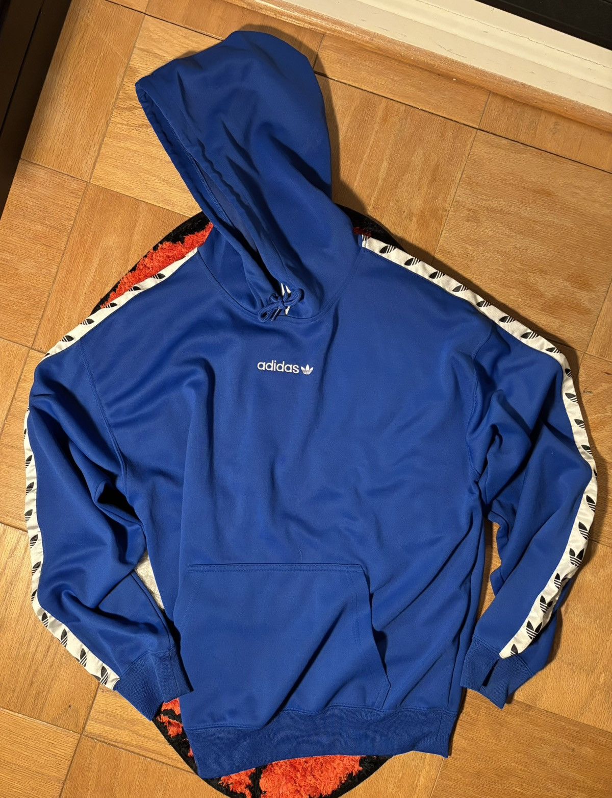 Adidas Adidas Originals Trefoil Hoodie Size US M / EU 48-50 / 2 - 2 Thumbnail