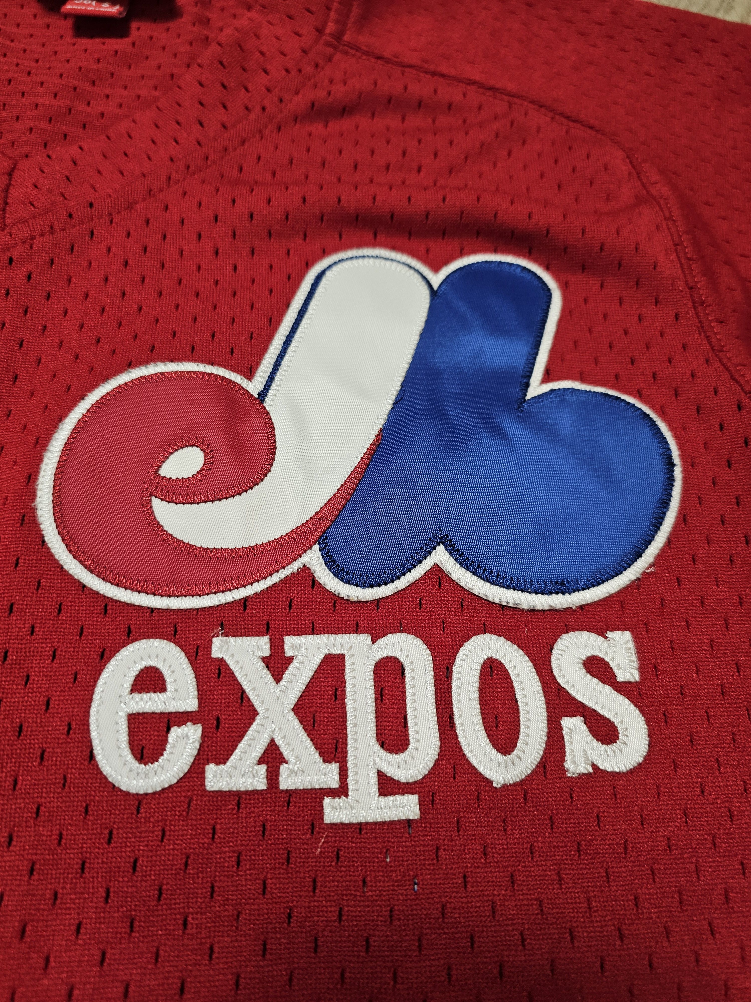 Mitchell & Ness × Vintage MONTREAL EXPOS JERSEY TIM RAINES 1989 RARE BASEBALL JERSEY Size US S / EU 44-46 / 1 - 4 Thumbnail