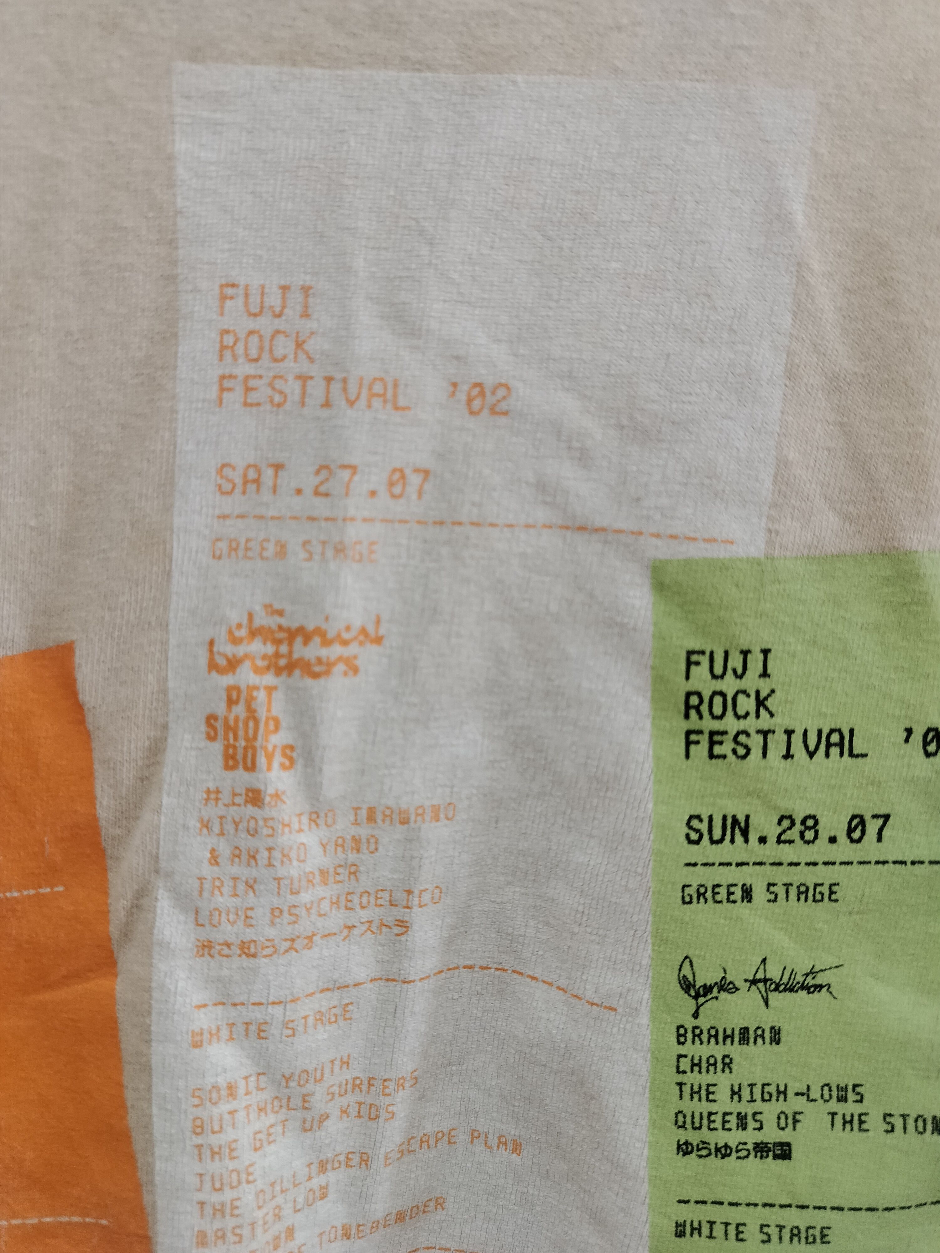 Anvil Vintage Fuji Rock Festival band tees by Anvil Size US M / EU 48-50 / 2 - 7 Thumbnail