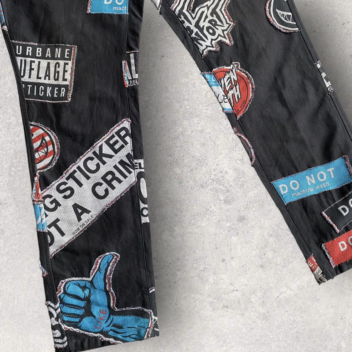 Doublet Doublet SS16 Jacquard Woven Sticker Pant Size US 30 / EU 46 - 3 Thumbnail