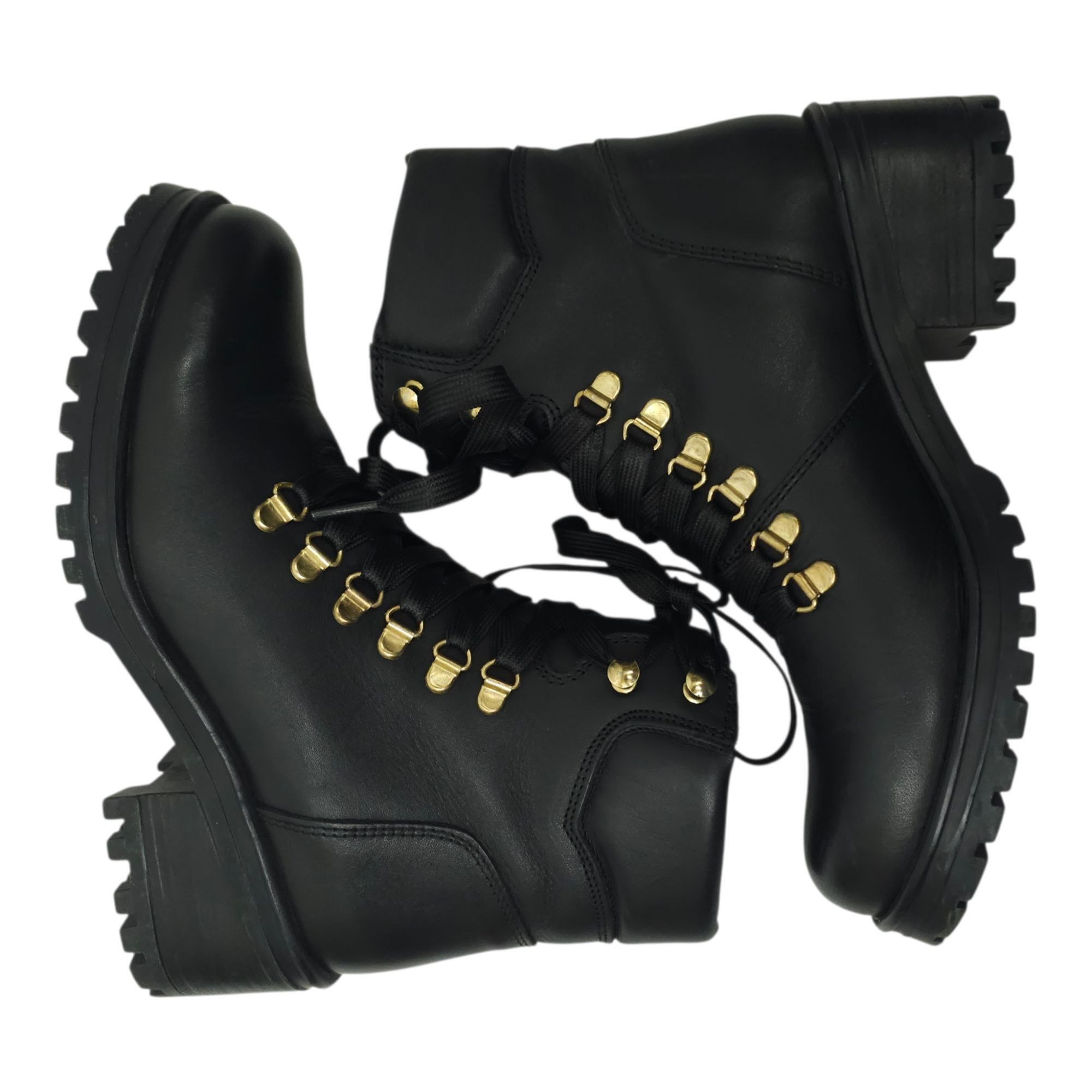 Steve Madden Steve Madden Galway Leather Ankle Boots Size 8.5 Lace Up Size US 8.5 / IT 38.5 - 10 Thumbnail