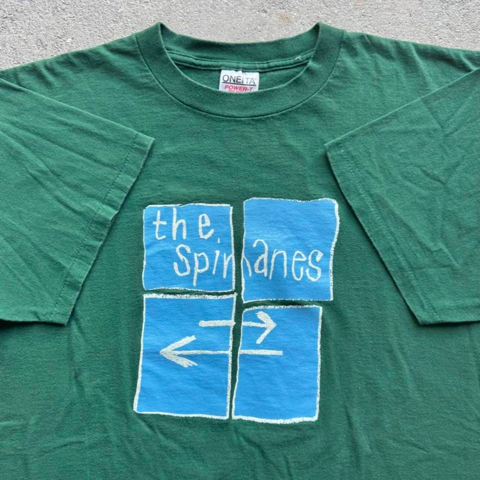 Band Tees × Vintage 90s The Spinanes Sub Pop Music / Band T-Shirt Size US XL / EU 56 / 4 - 1 Thumbnail